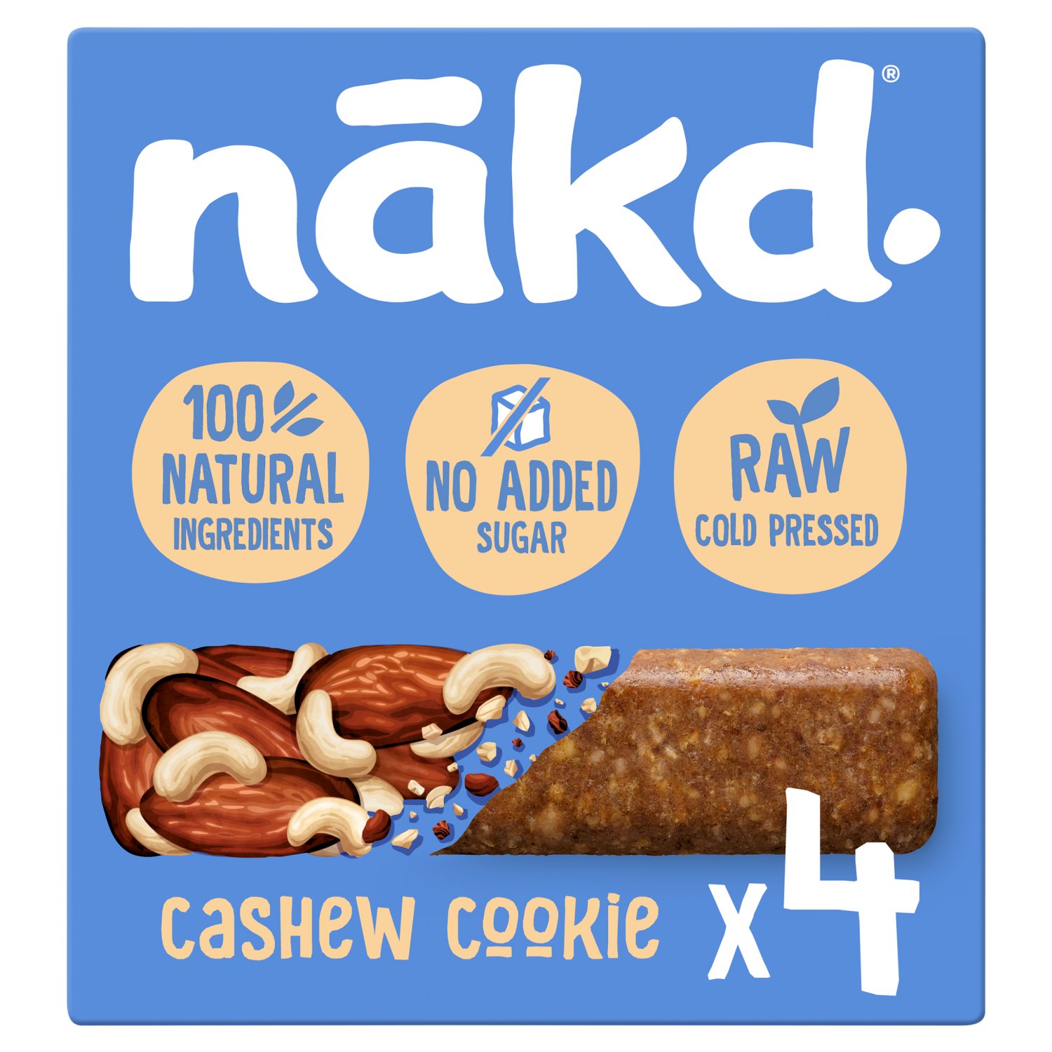 Nakd Cashew Cookie Bar Multipack (140 g)