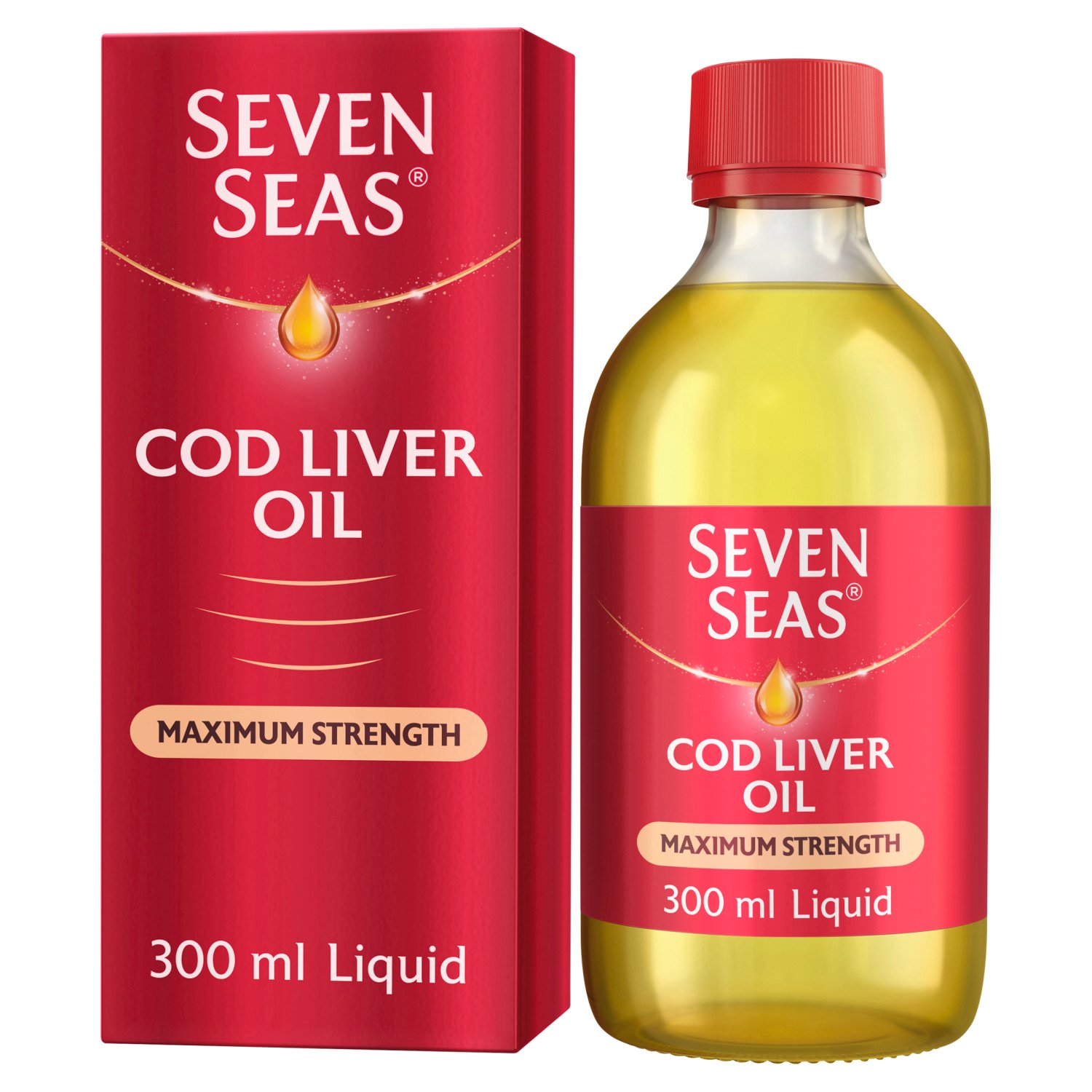 Seven Seas Cod Liver Oil Liquid (300 ml)