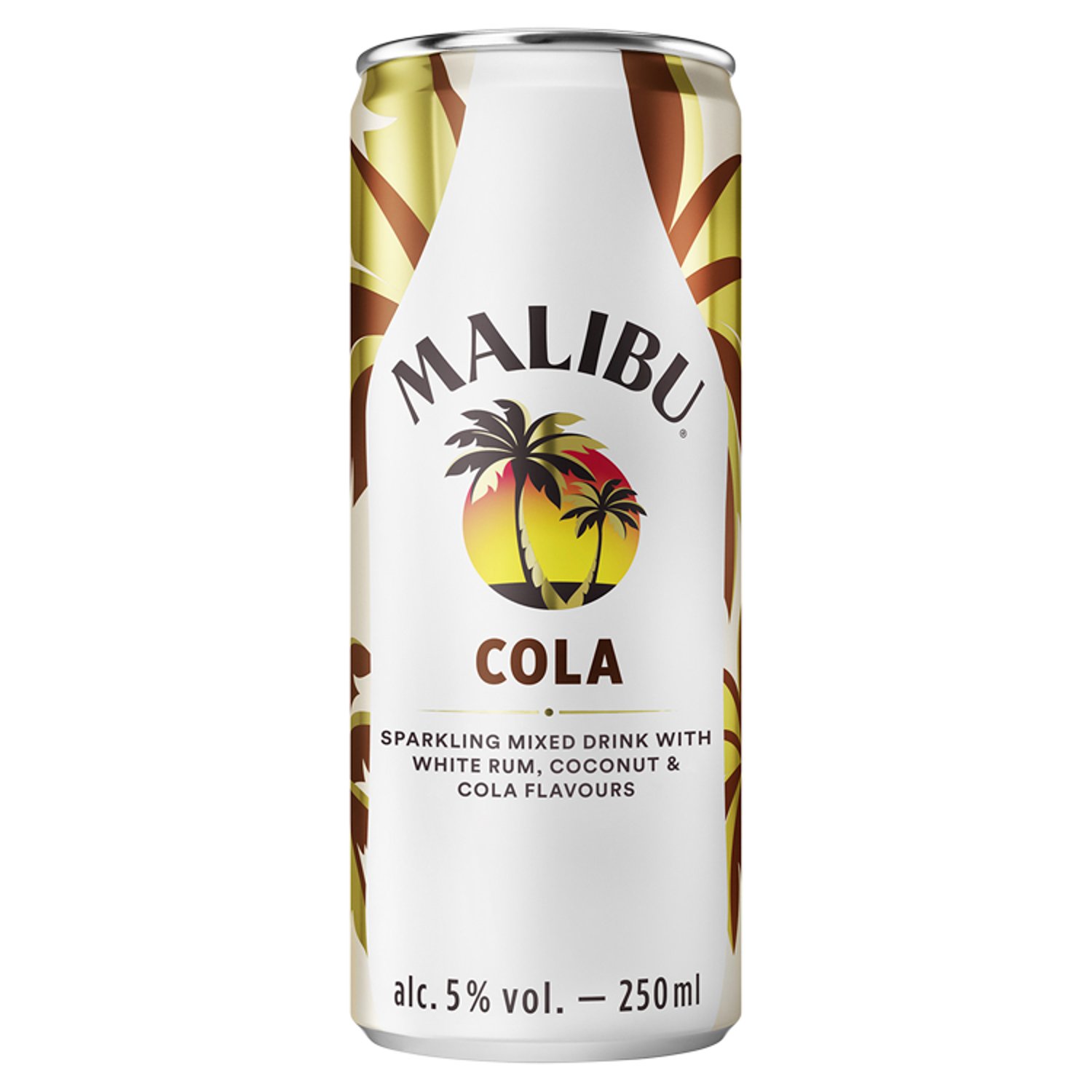 Malibu & Cola Premixed Can (250 ml)