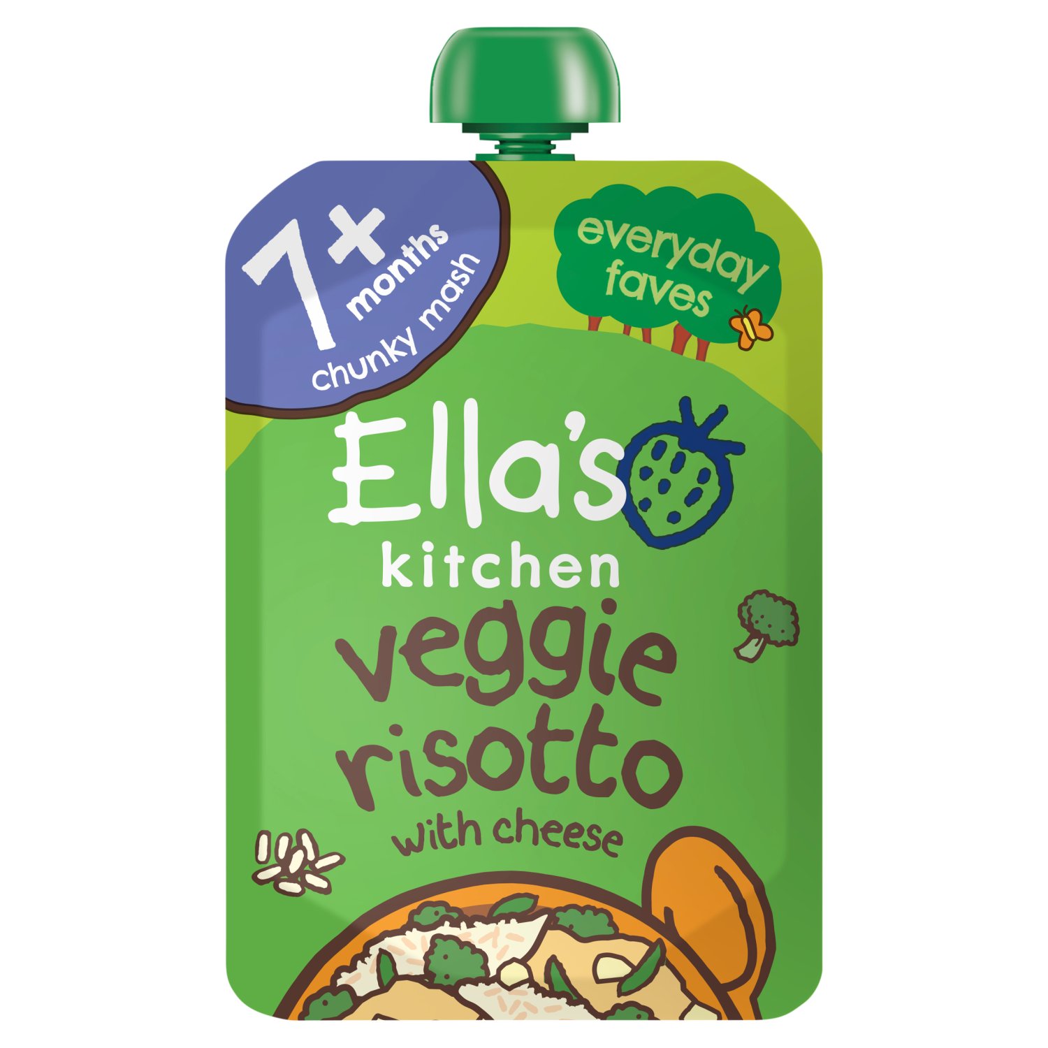 Ella's Kitchen Veggie Risotto 7+ Months (130 g)