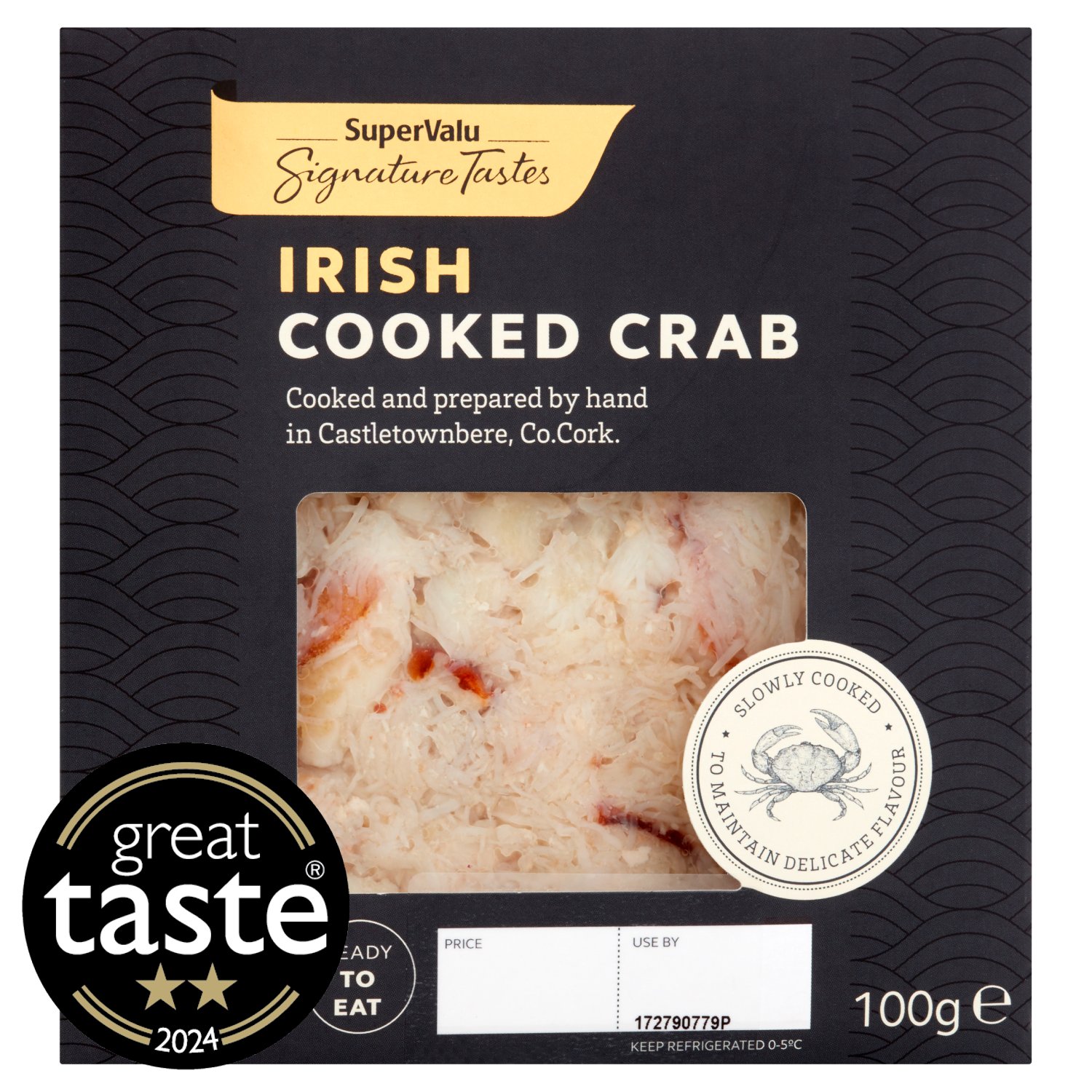 SuperValu Signature Tastes Irish Cooked Crab (100 g)