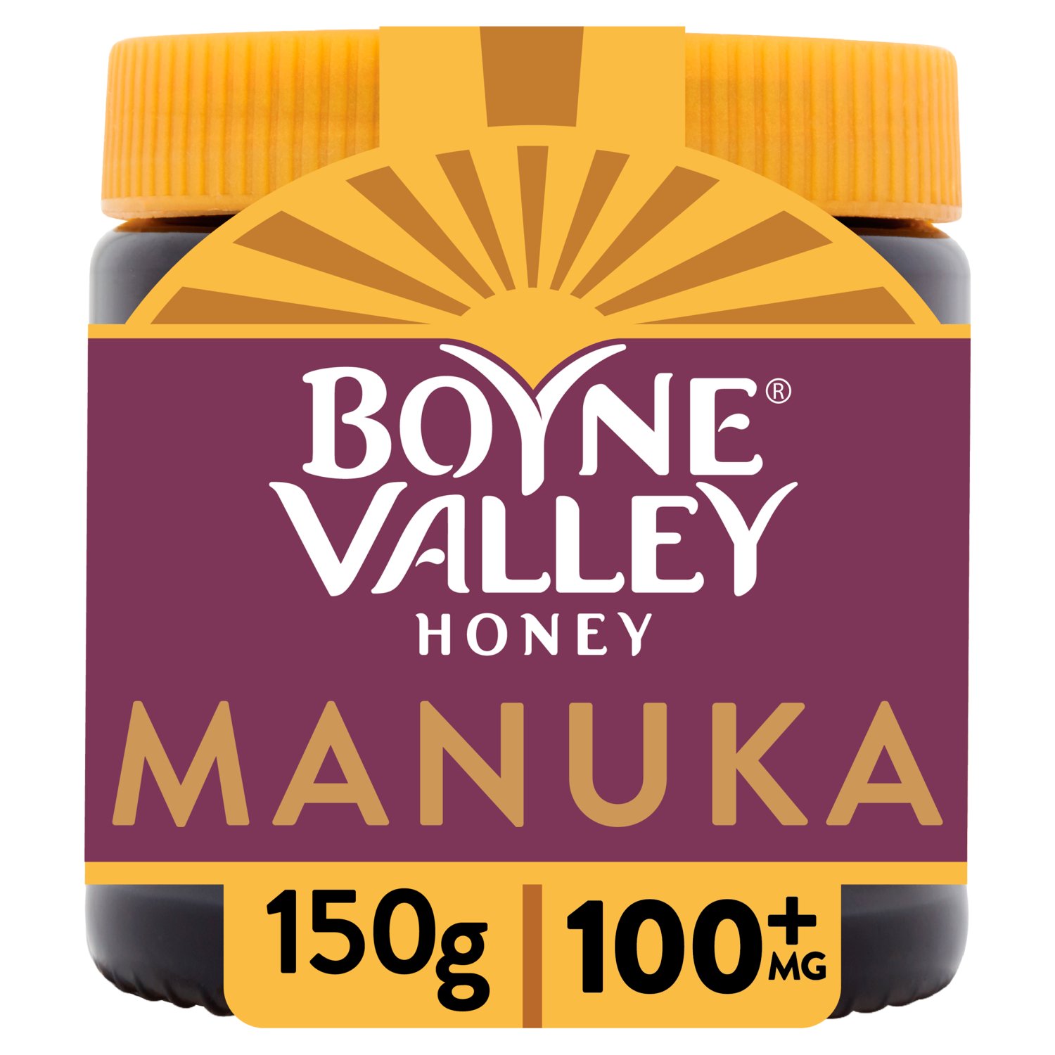 Boyne Valley Pure Manuka Honey 100+ MG (150 g)