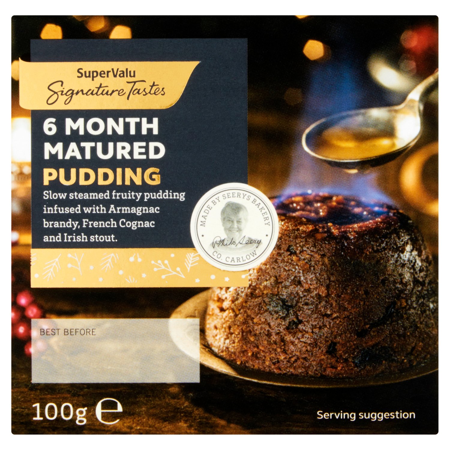 SuperValu Signature Tastes Irish Matured Christmas Pudding (100 g)