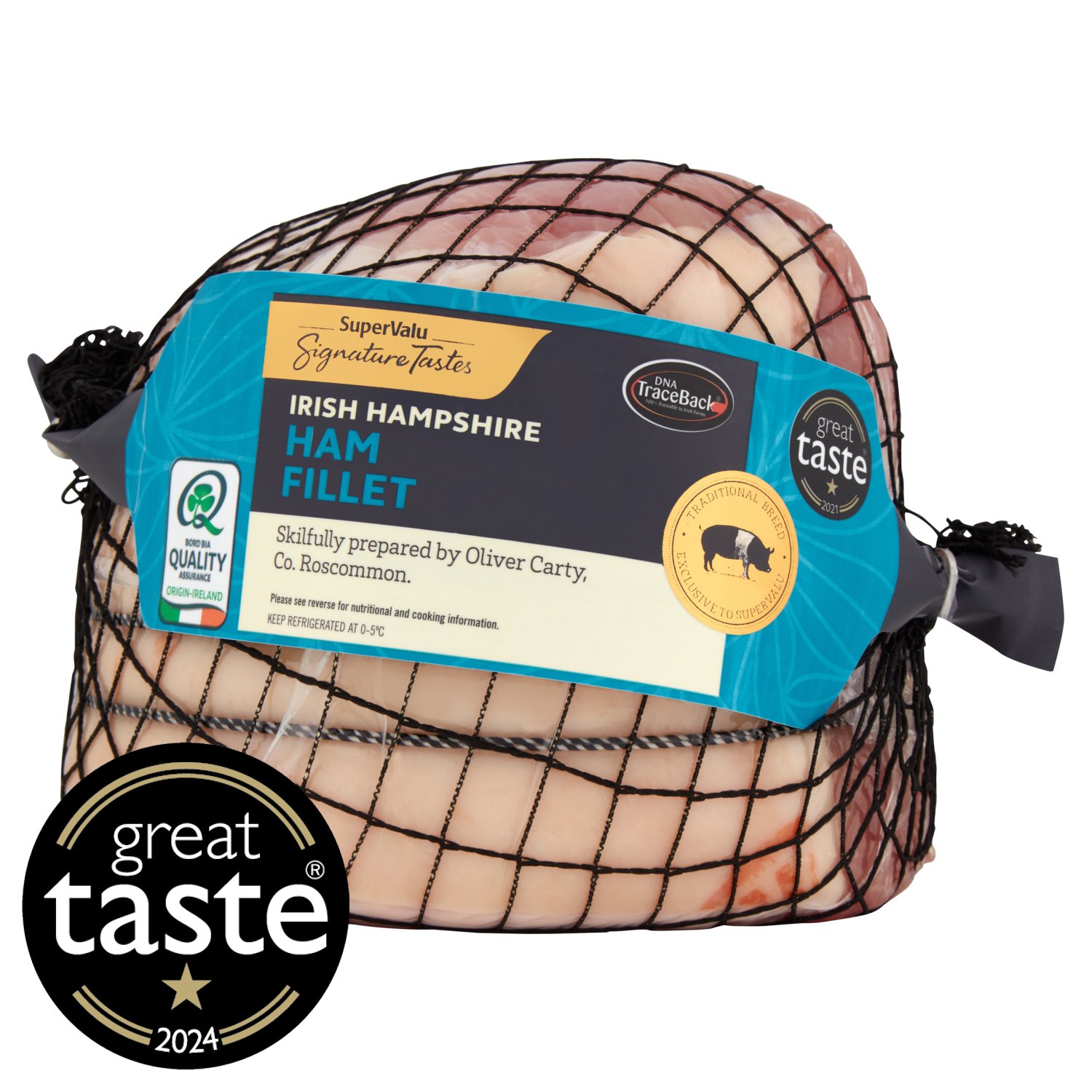 SuperValu Signature Tastes Irish Hampshire Ham Fillet (2.7 kg)