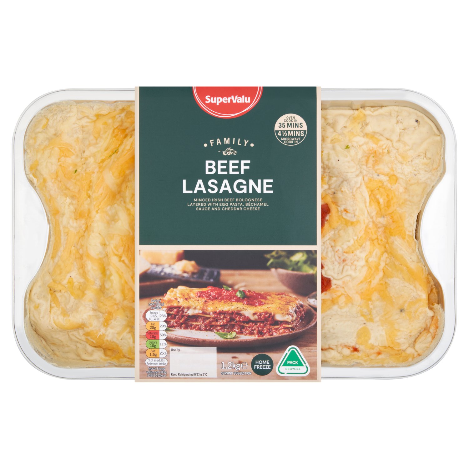 SuperValu Family Beef Lasagne (1.2 kg)