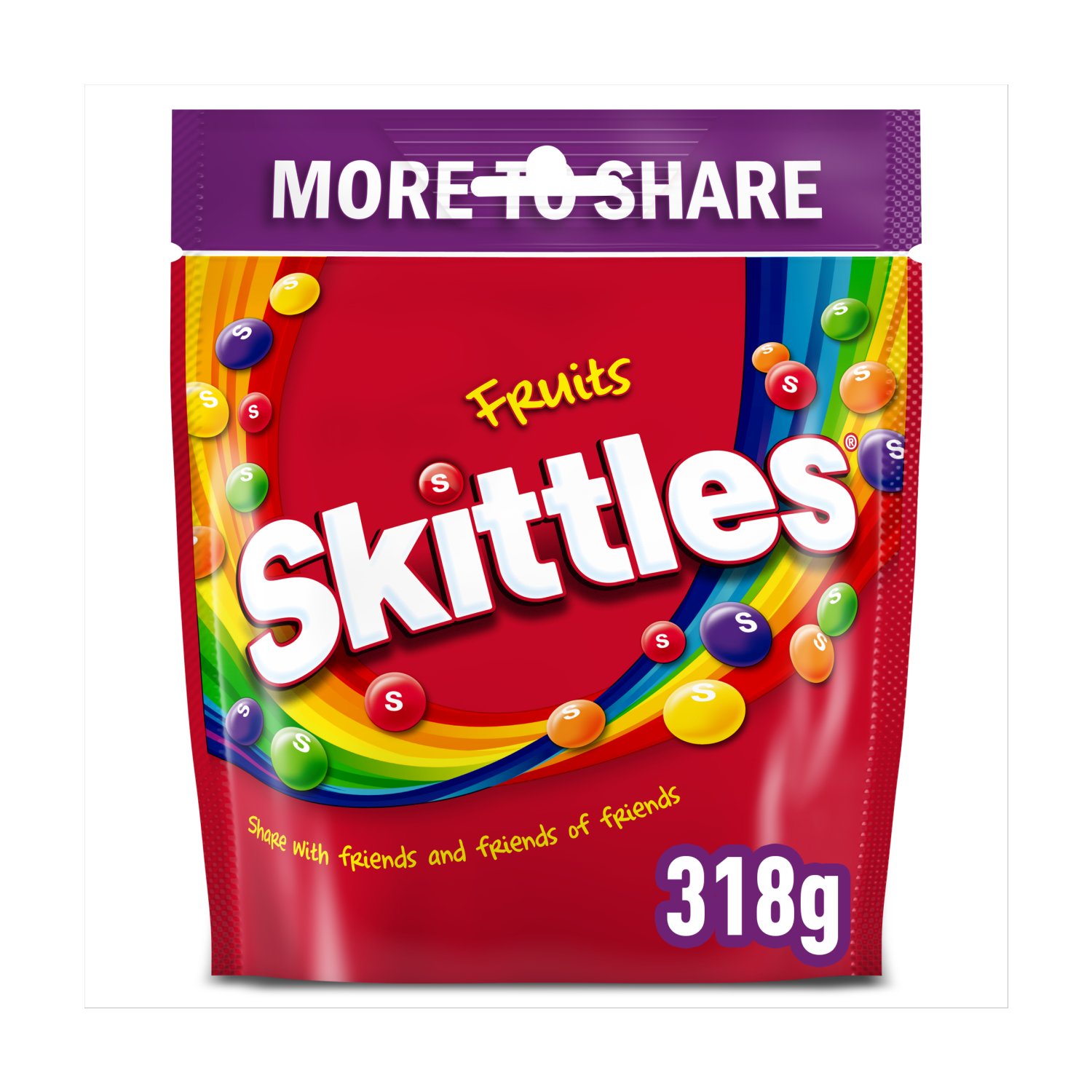 Skittles Fruit Large Pouch (318 g)