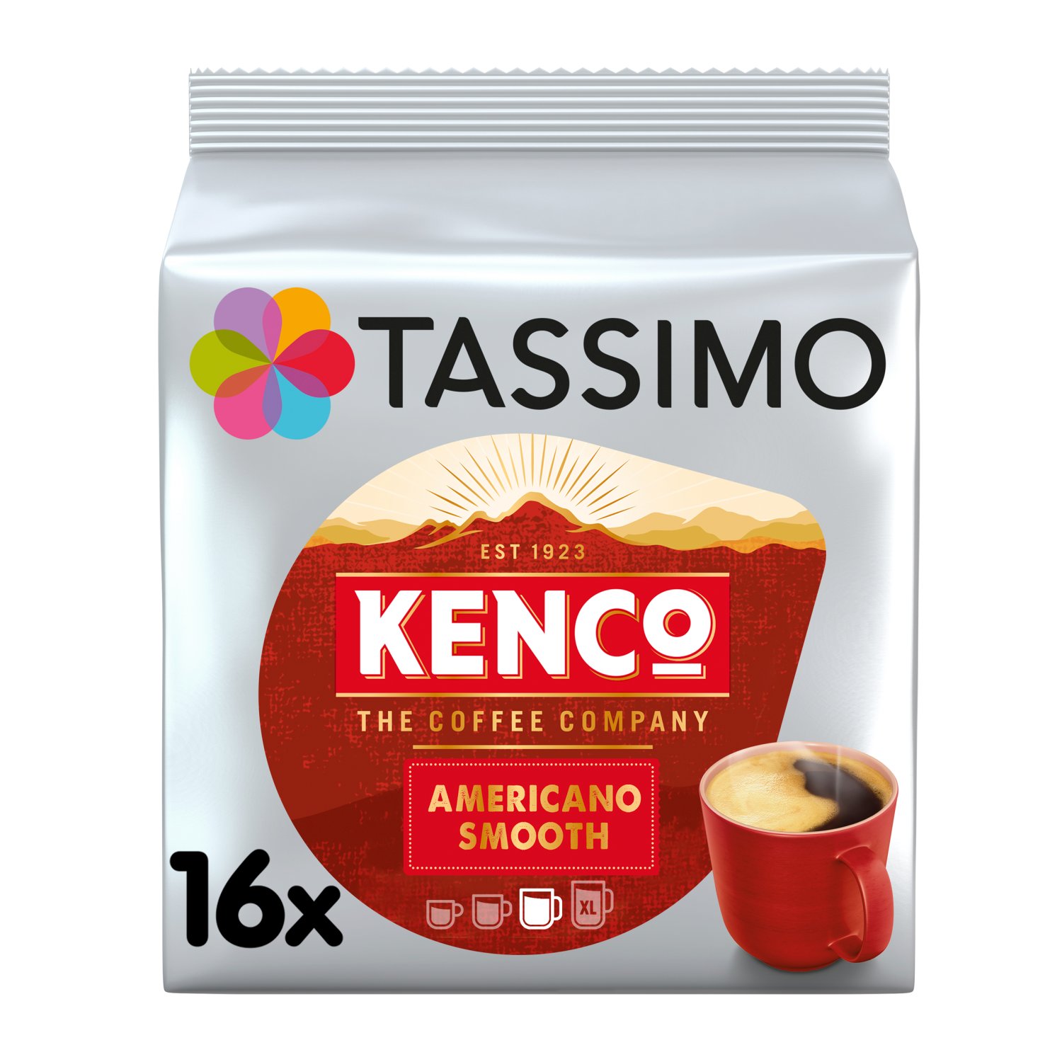 Tassimo Kenco Americano Smooth Pods 16 Pack (128 g)