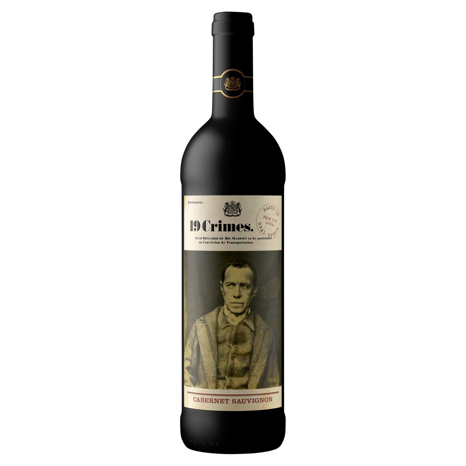 19 Crimes Red Blend Wine Bottle (75 cl)