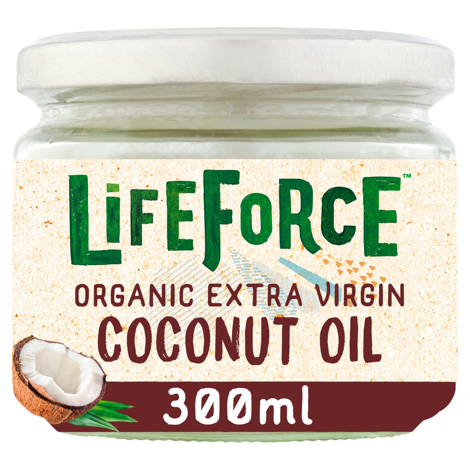 Lifeforce Organic Extra Virgin Coconut Oil (300 ml)