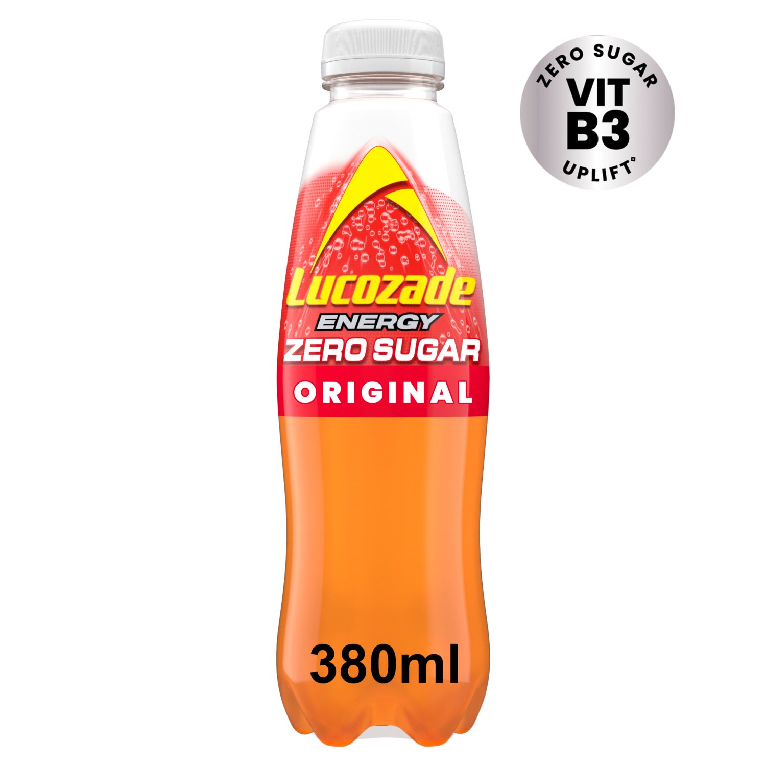 Lucozade Zero Original Bottle (380 ml)