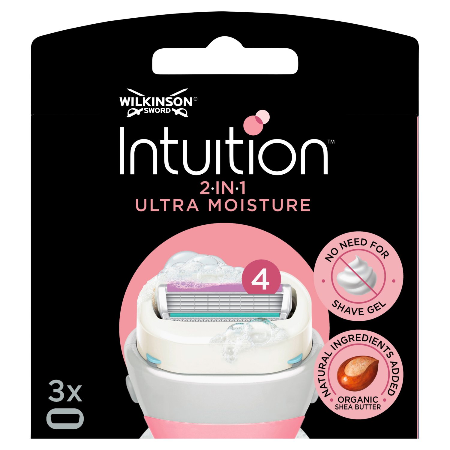 Wilkinson Sword Intuition Ultra Moisture Blades 3 Pack (1 Piece)