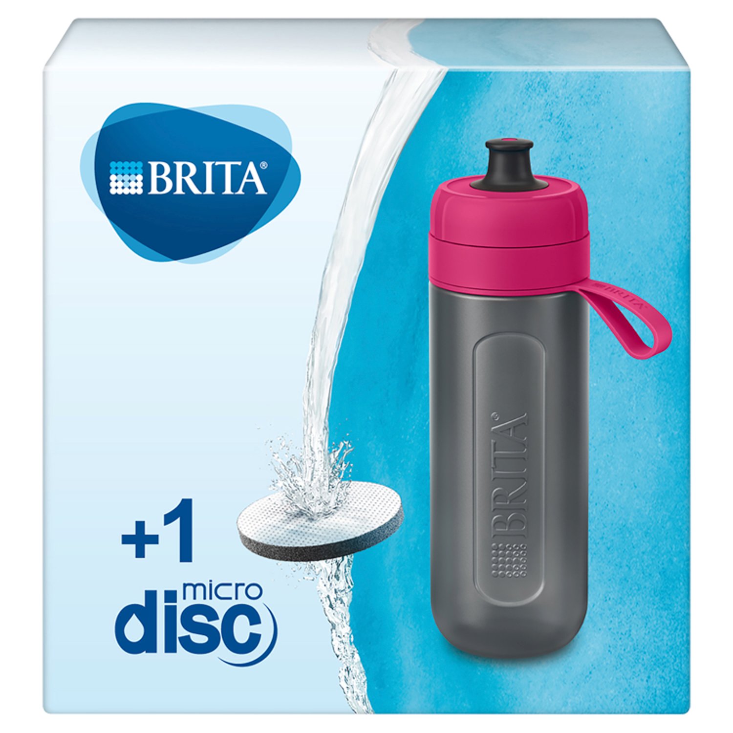 Brita Fill & Go Active Bottle Pink (1 Piece)