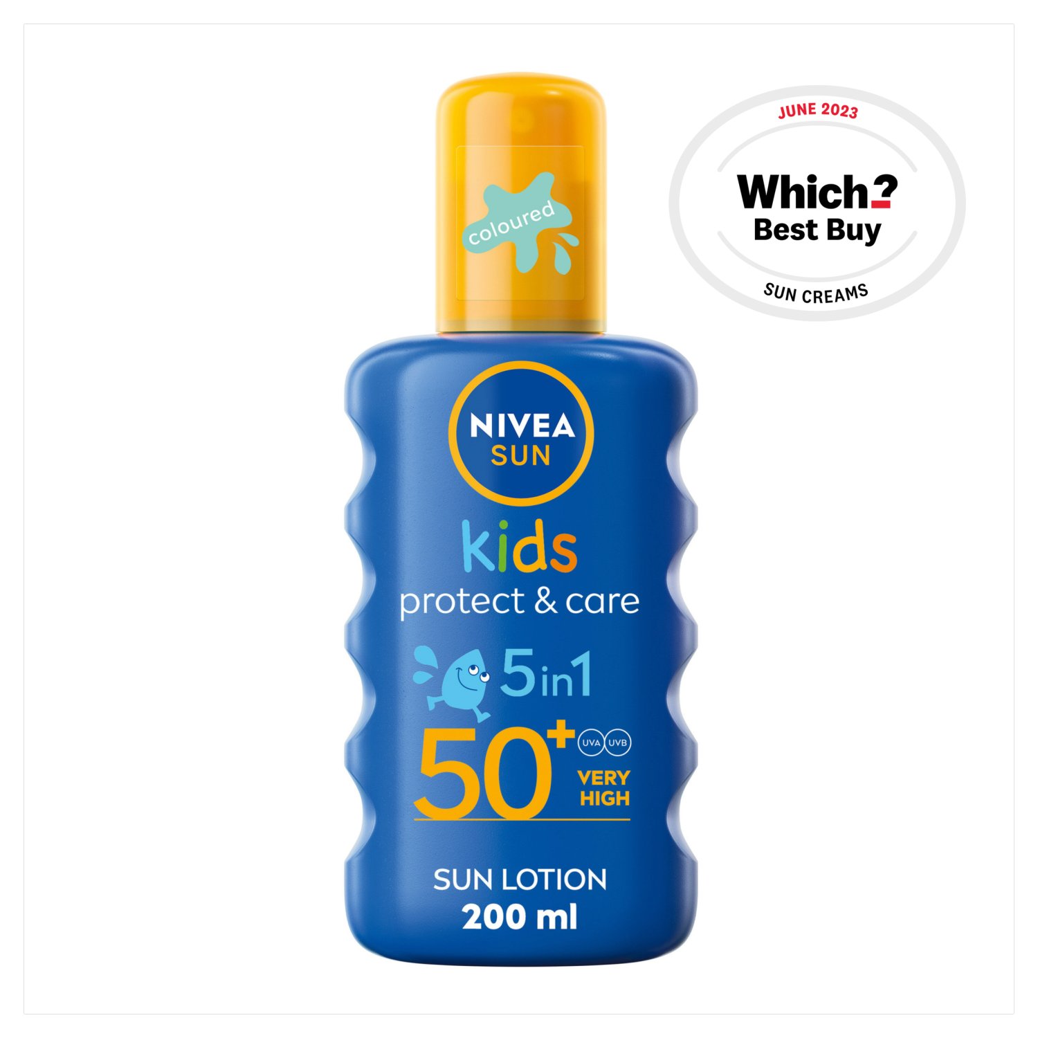 Nivea Sun Kids Protect & Care  5in1  SPF 50+ Spray (200 ml)