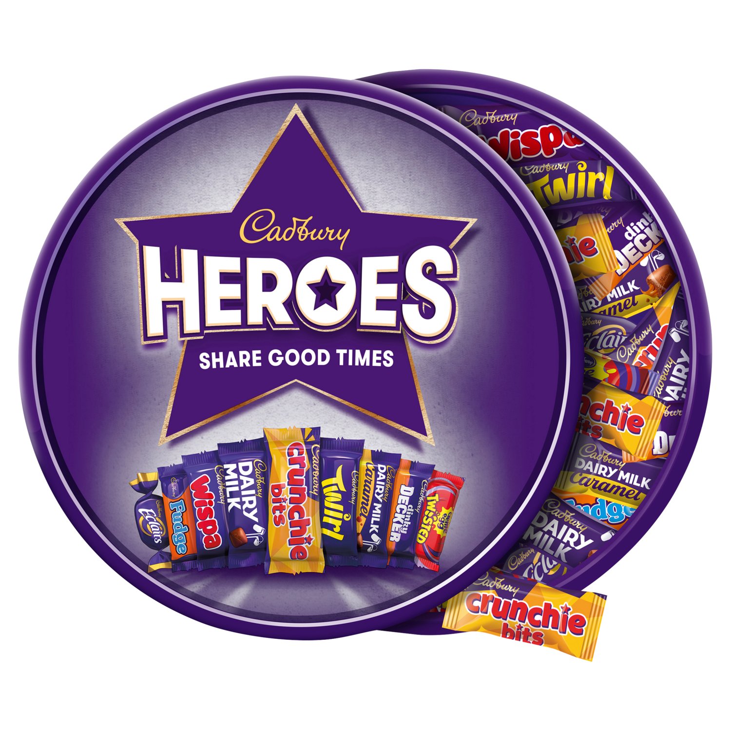 Cadbury Heros Chocolate Tub (550 g)