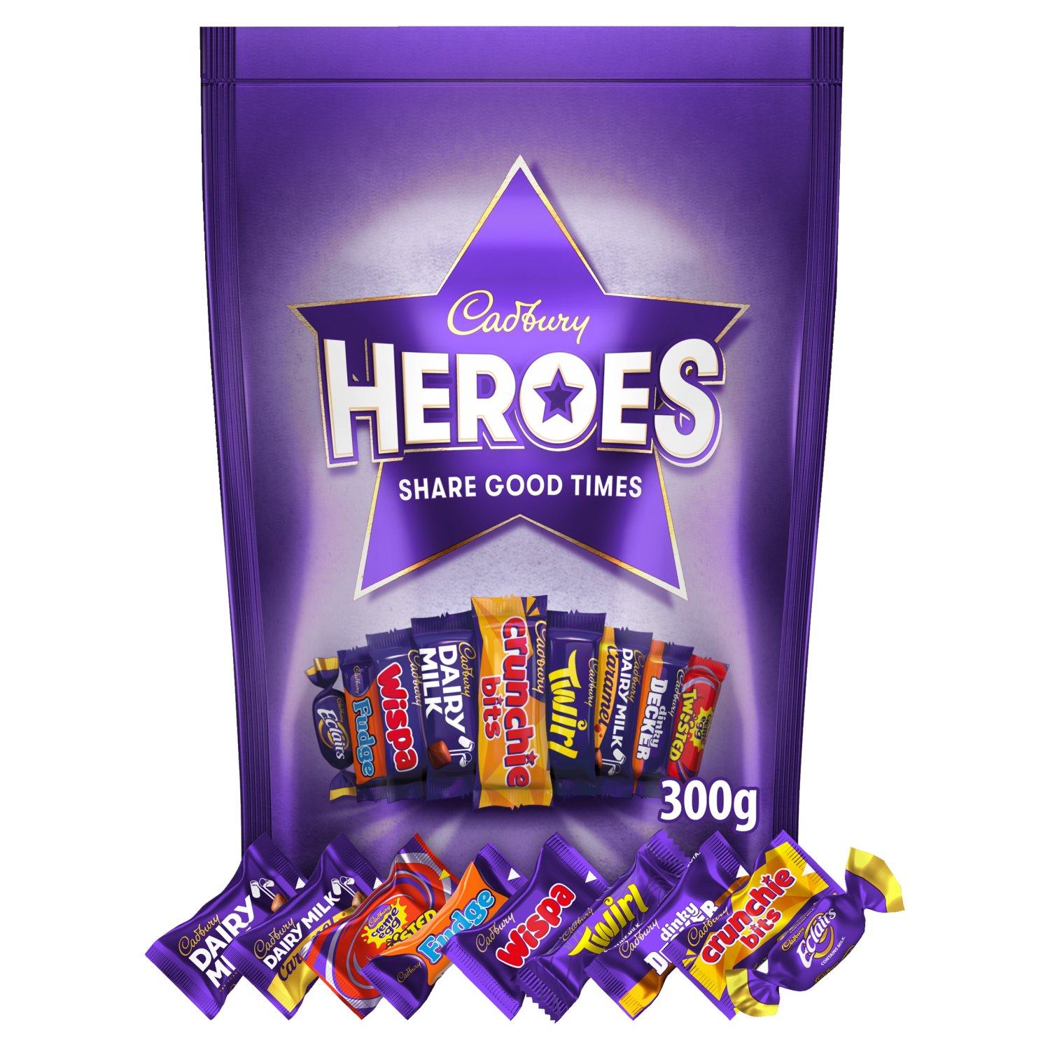 Cadbury Heroes Pouch (357 g)