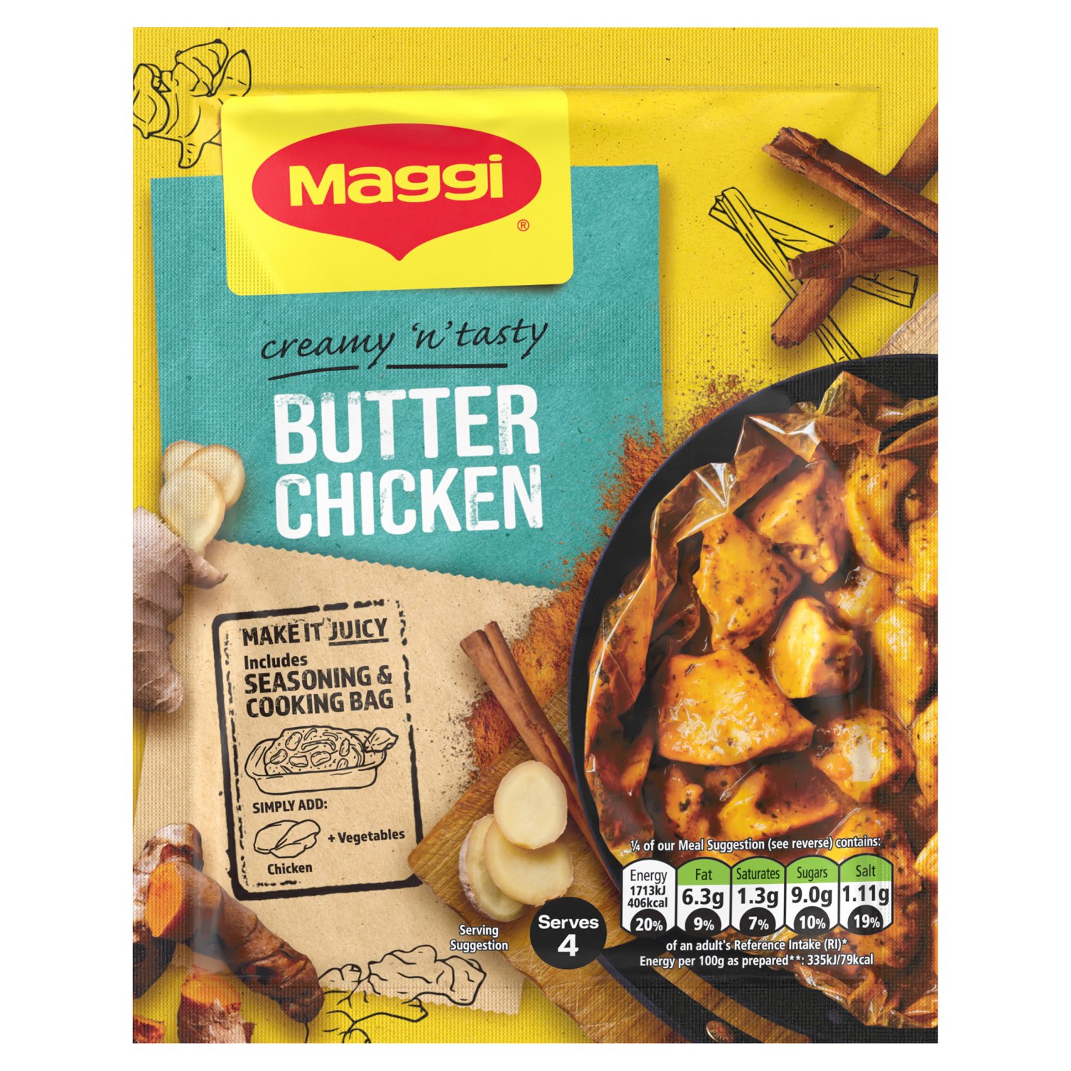 Maggi Butter Chicken (41 g)