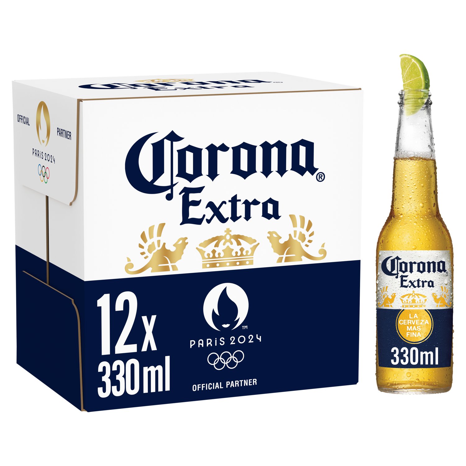 Corona Lager Bottles 12 Pack (330 ml)