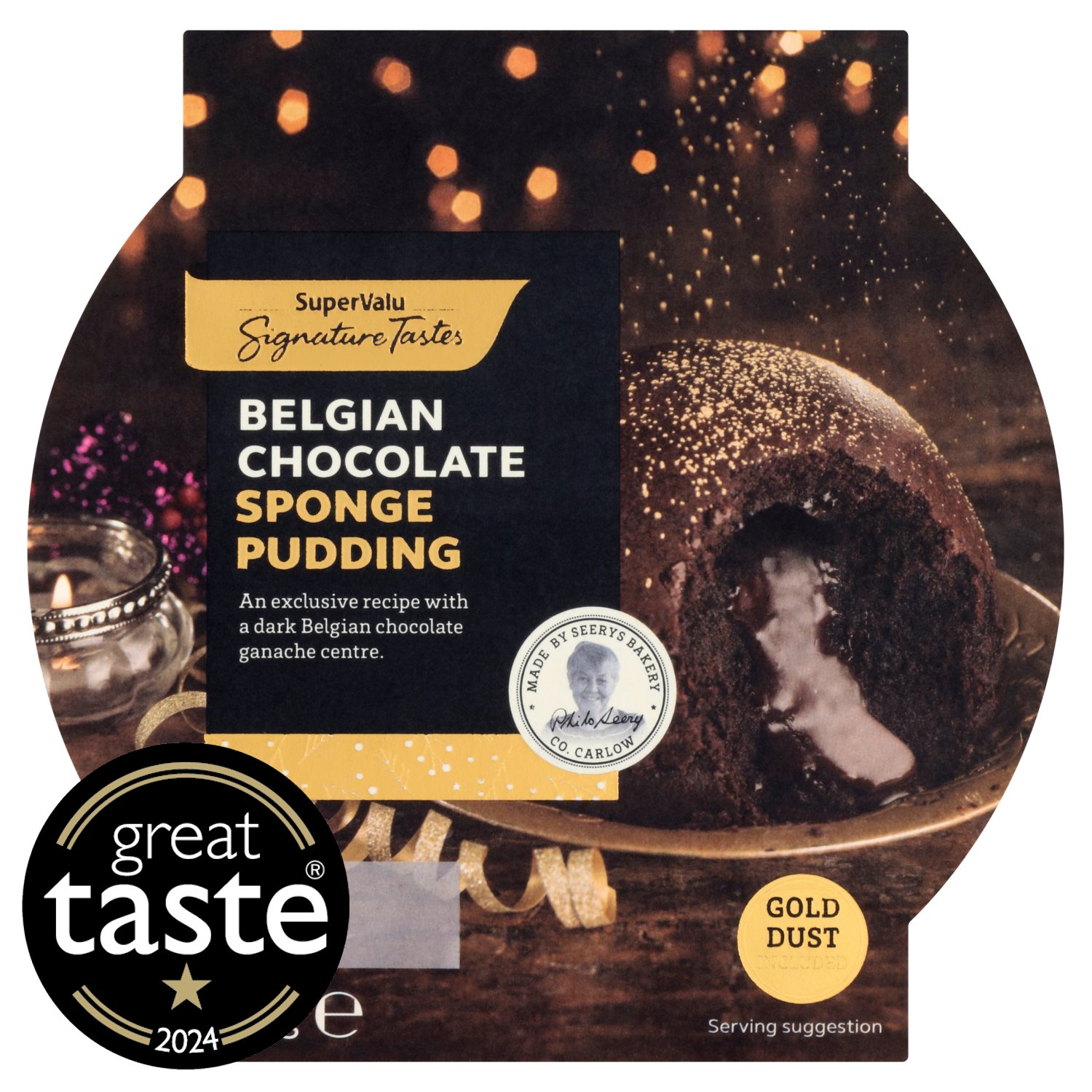 SuperValu Signature Tastes Belgian Chocolate Sponge Pudding (450 g)