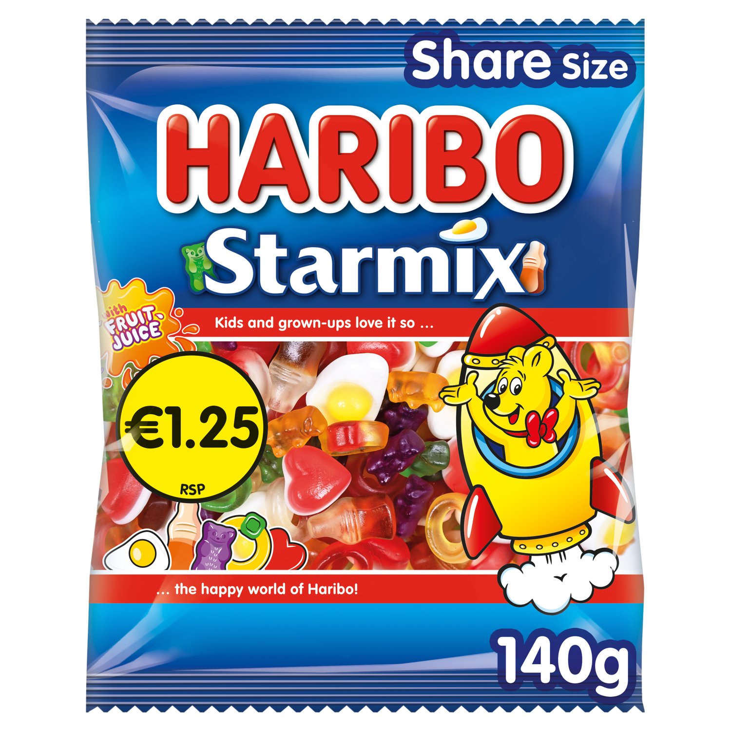 Haribo Starmix Bag €1.25 PMP (140 g)