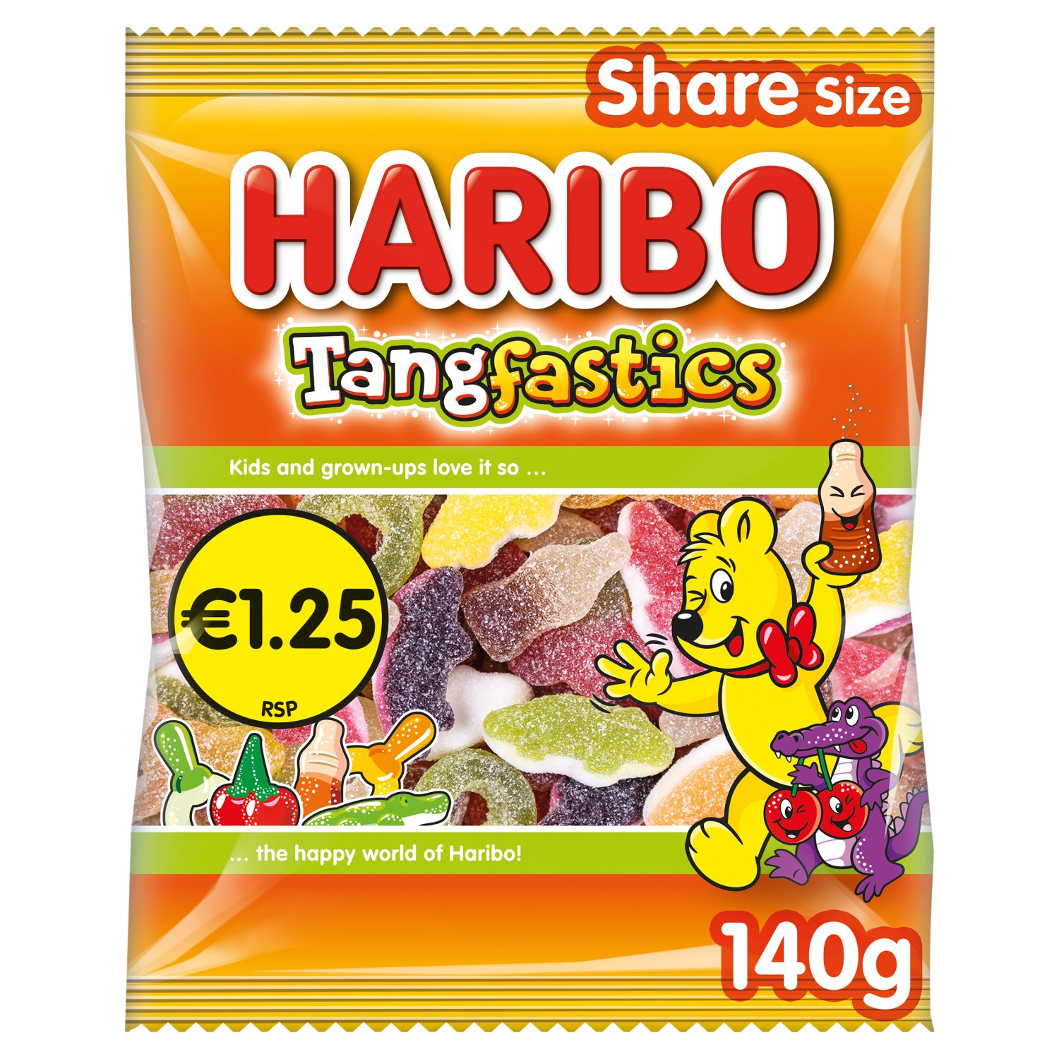 Haribo Tangfastics Bag (140 g)