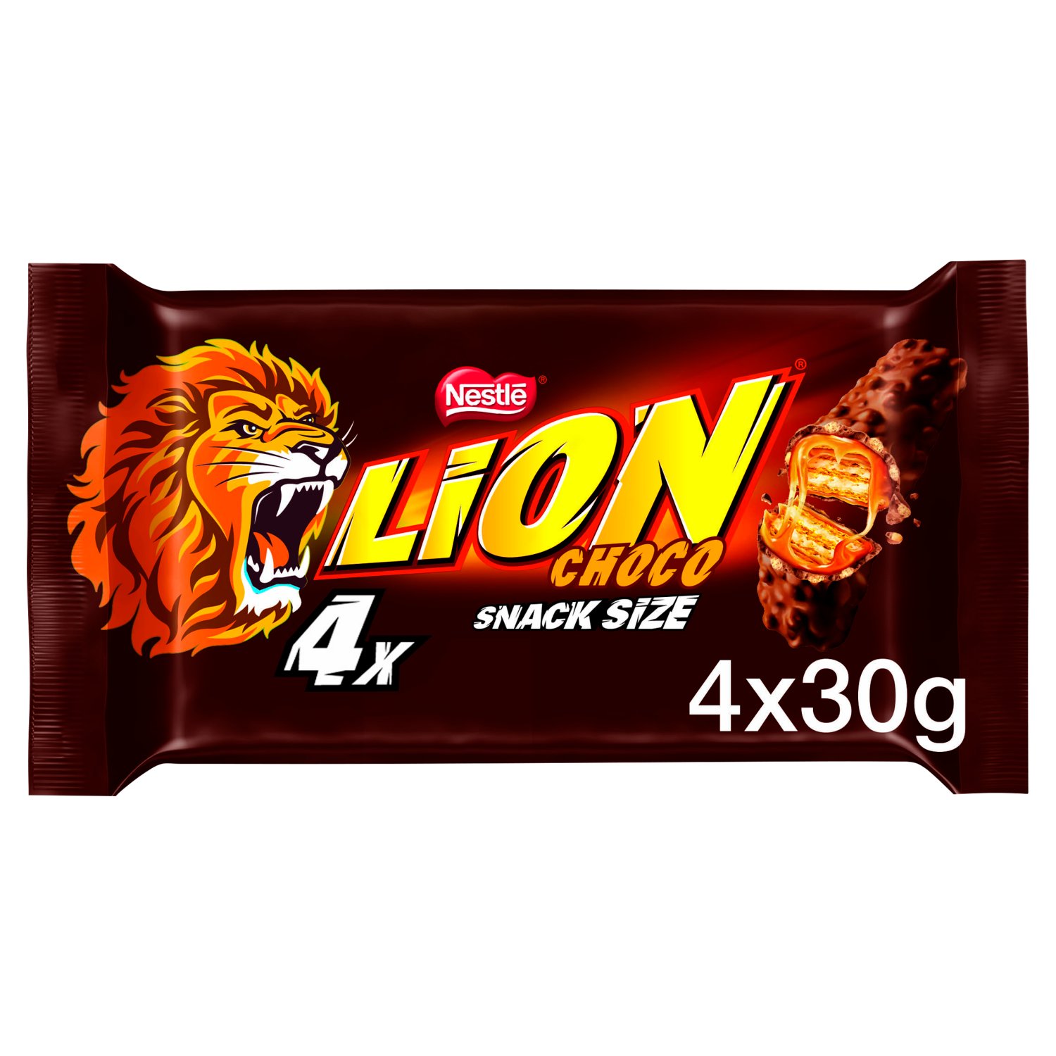 Nestle Lion Chocolate Bars 4 Pack  (30 g)