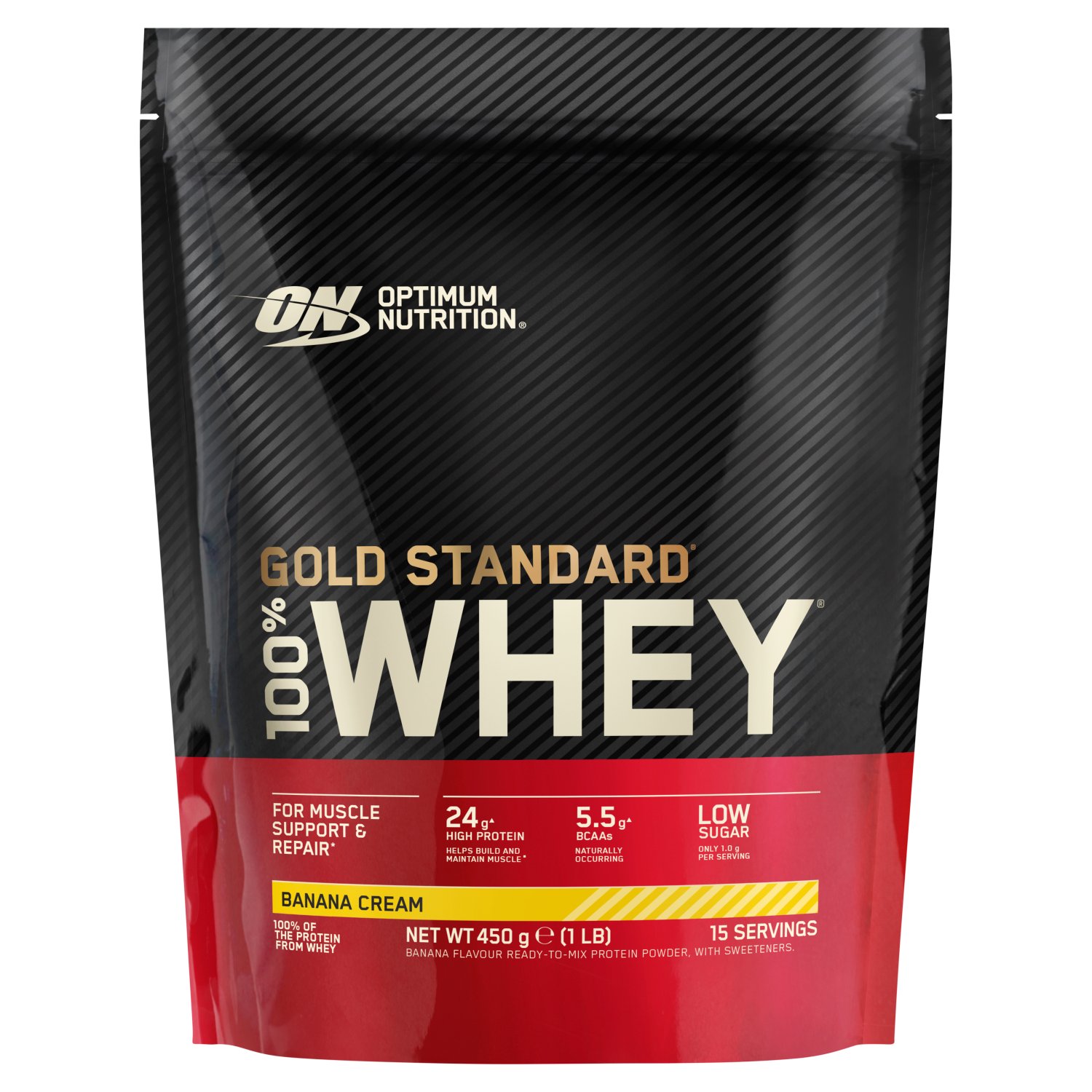 Optimum Nutrition Gold Standard Banana Cream 100% Whey (450 g)