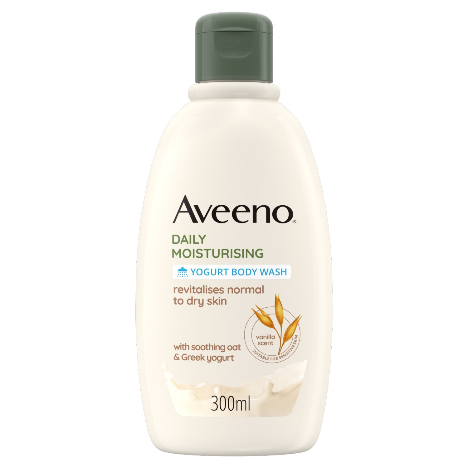 Aveeno Daily Moisturising Yogurt Body Wash (300 ml)