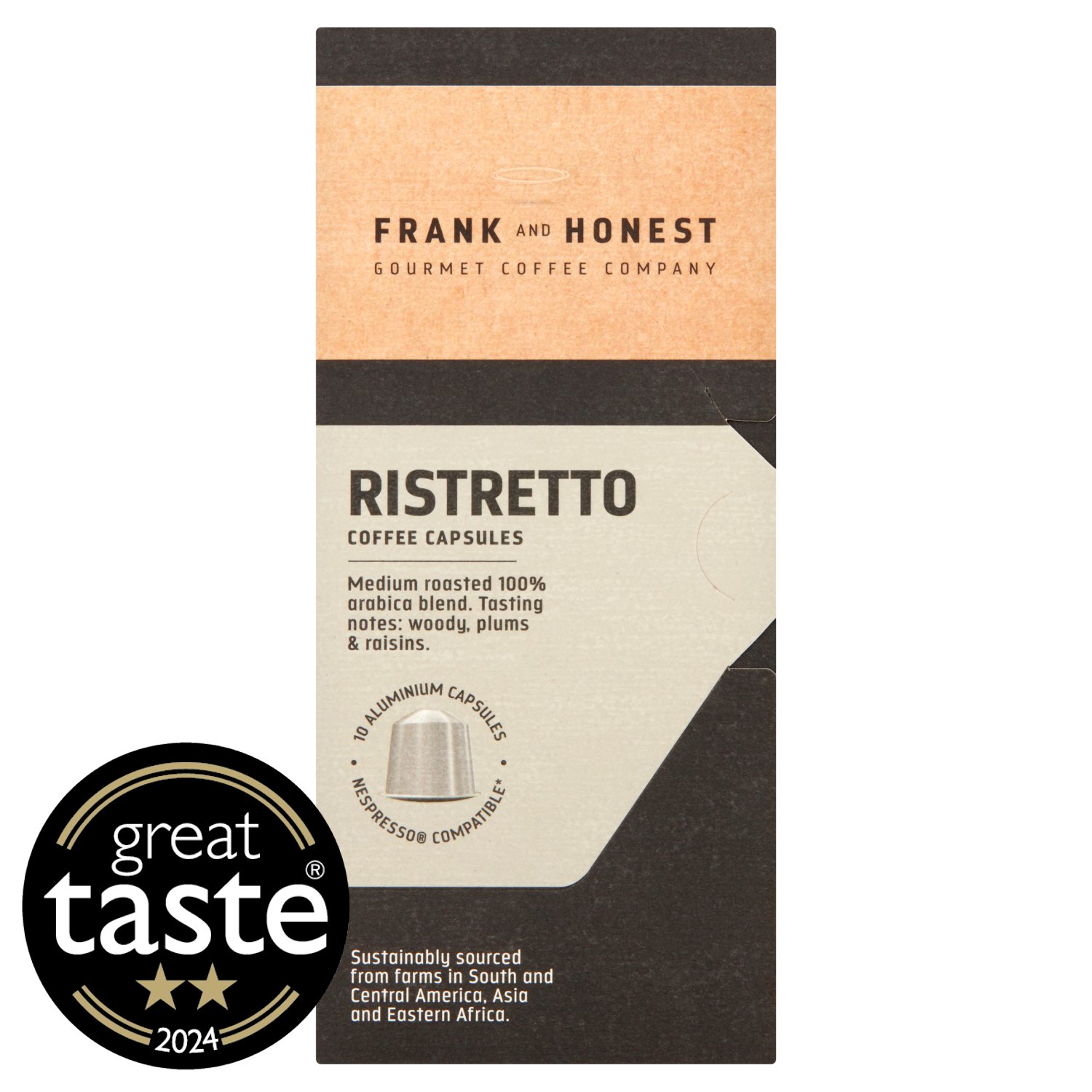 Frank & Honest Ristretto Coffee Capsules (58 g)