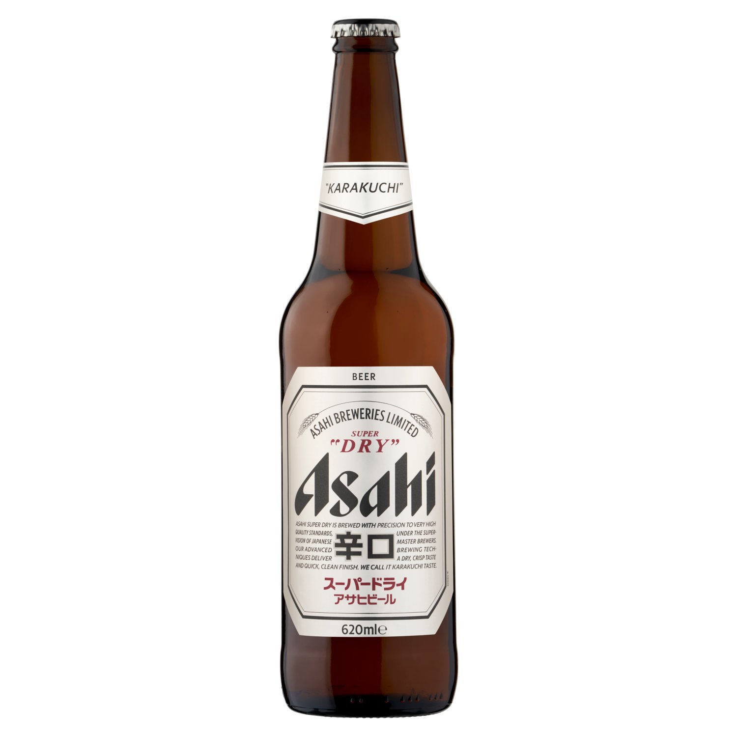 Asahi Super Dry Beer Bottle (620 ml)