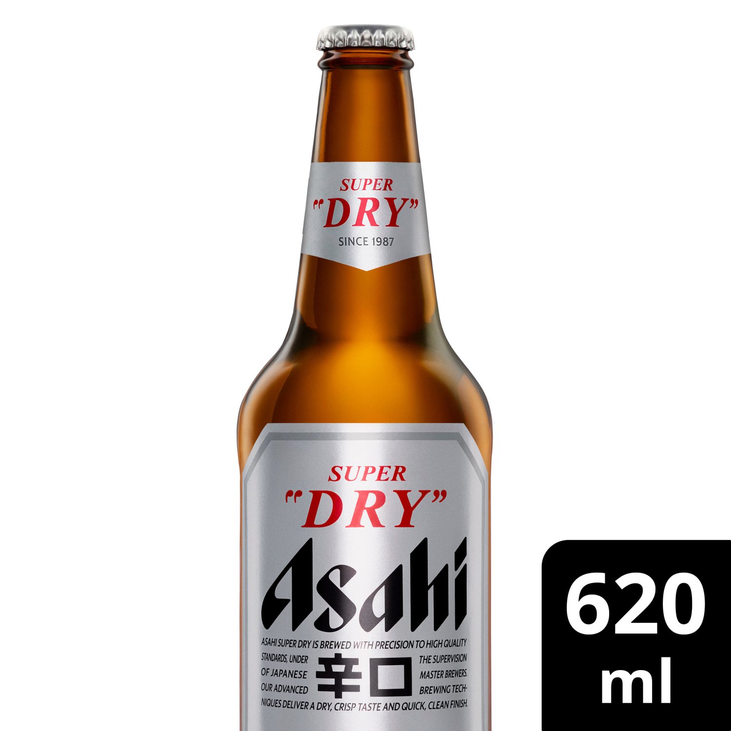 Asahi Super Dry Beer Bottle (620 ml)