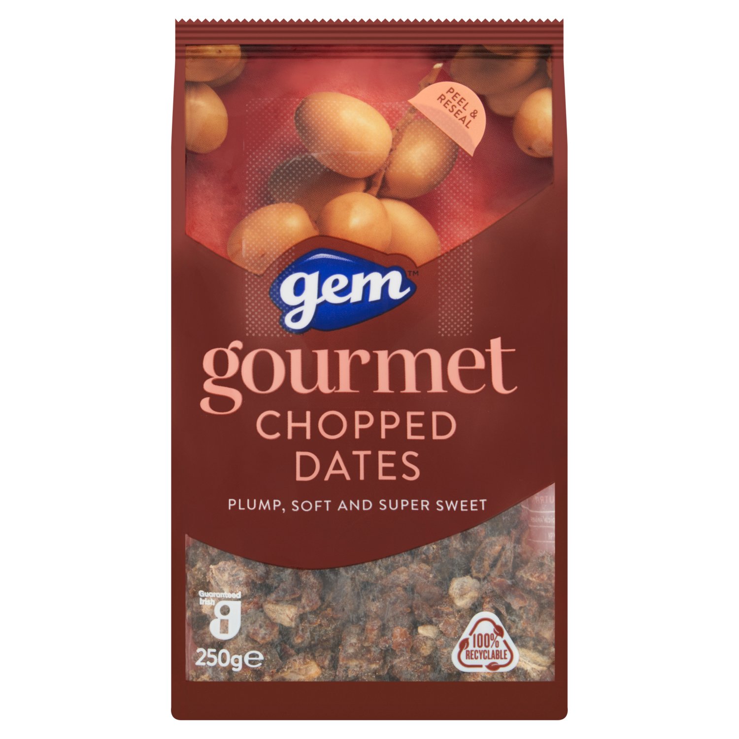 Gem Gourmet Chopped Dates (250 g)