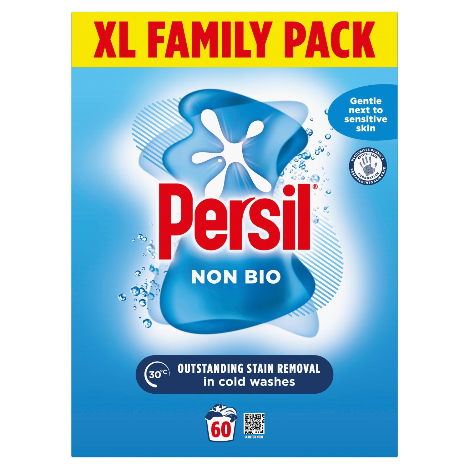 Persil Non Bio Washing Powder 60 Washes (3 kg)