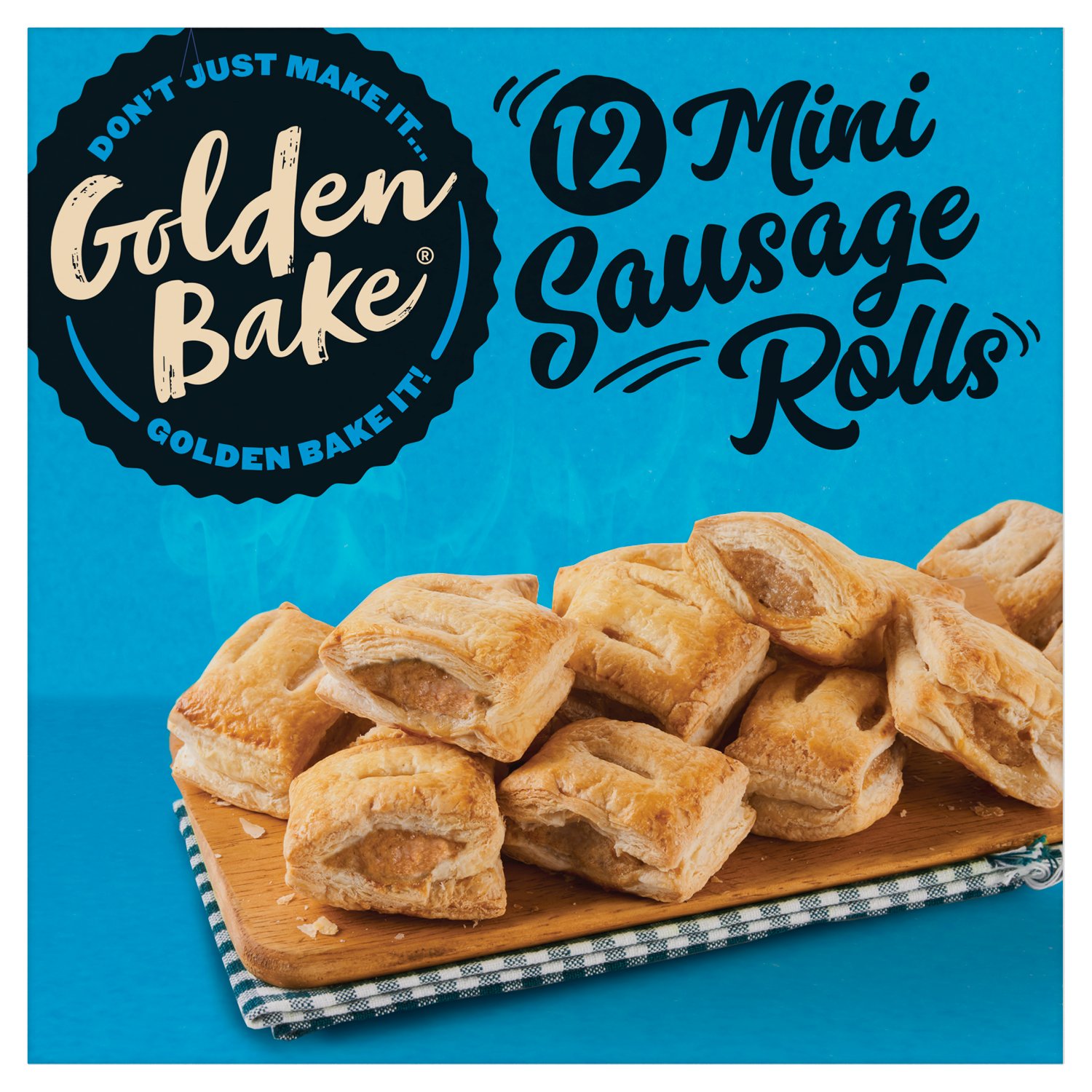 Golden Bake 12 Mini Sausage Rolls (300 g)