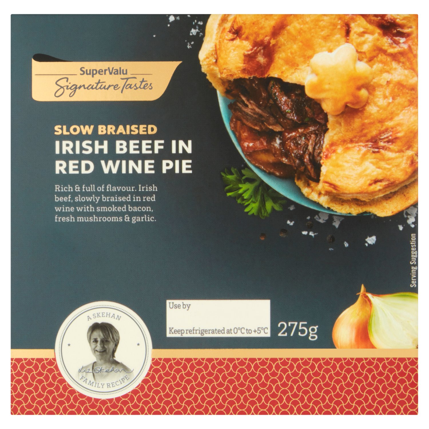 SuperValu Signature Tastes Beef in Red Wine Pie (275 g)