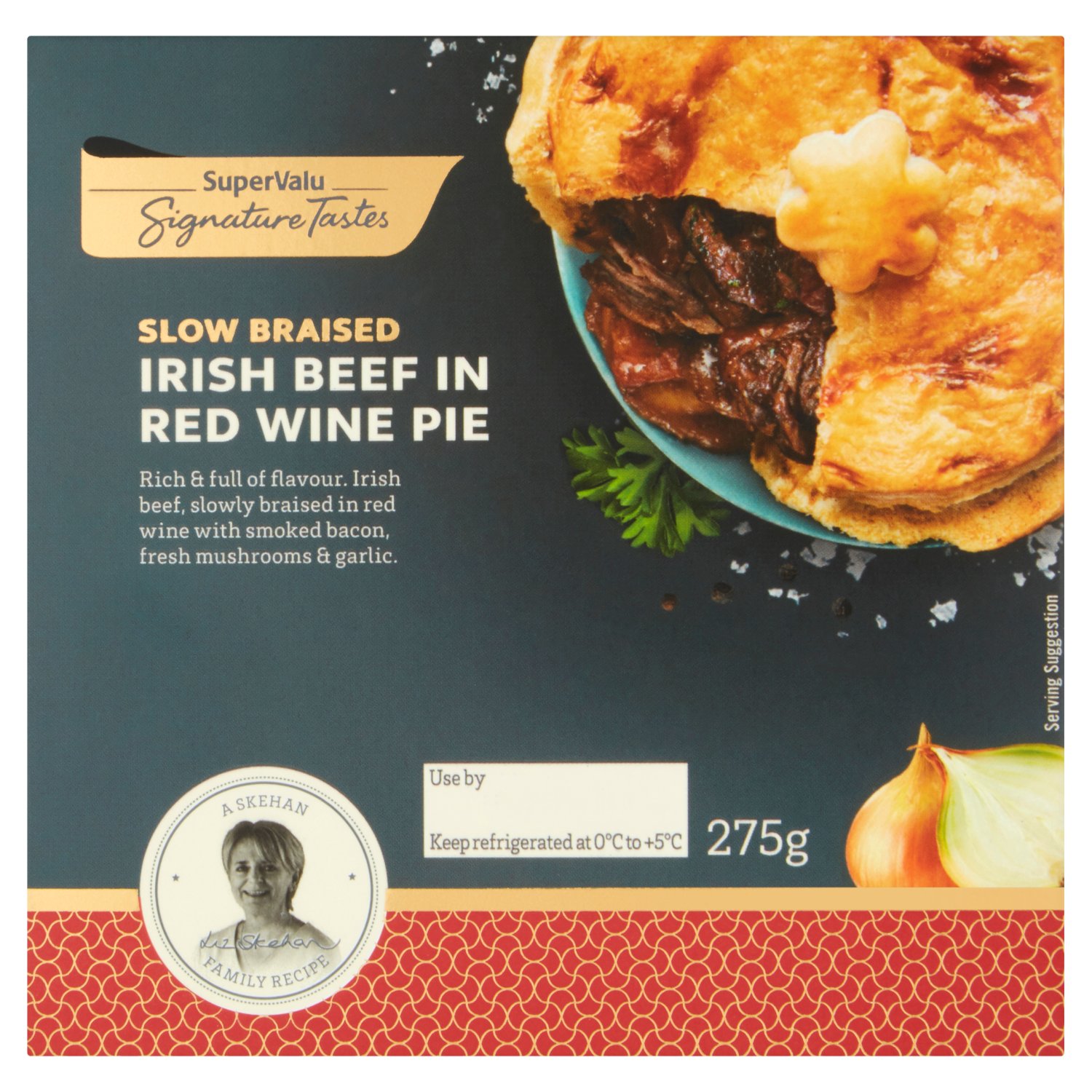 SuperValu Signature Tastes Beef in Red Wine Pie (275 g)