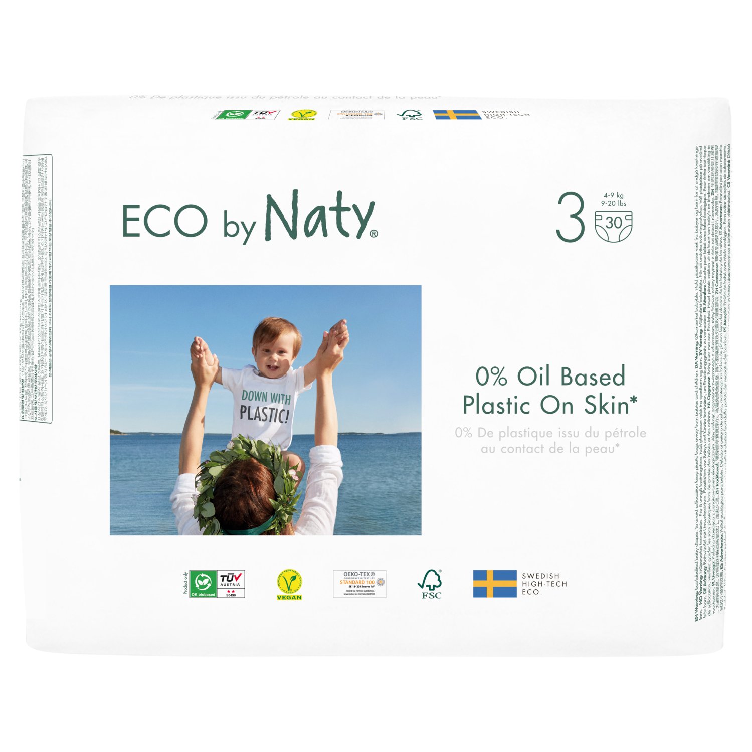 Eco By Naty Nappies Midi 31 Piece (716 g)