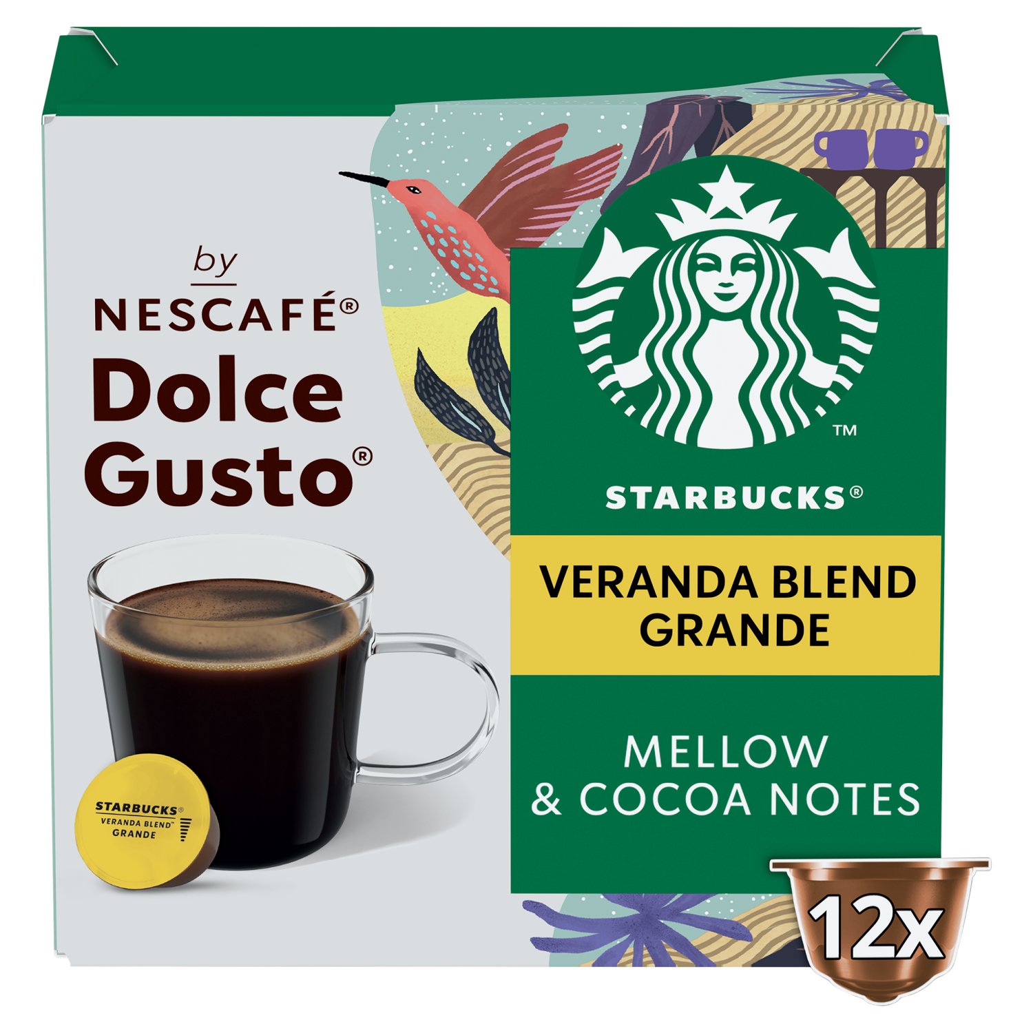 Starbucks Veranda Americano Coffee Capsules 12 Pack (102 g)