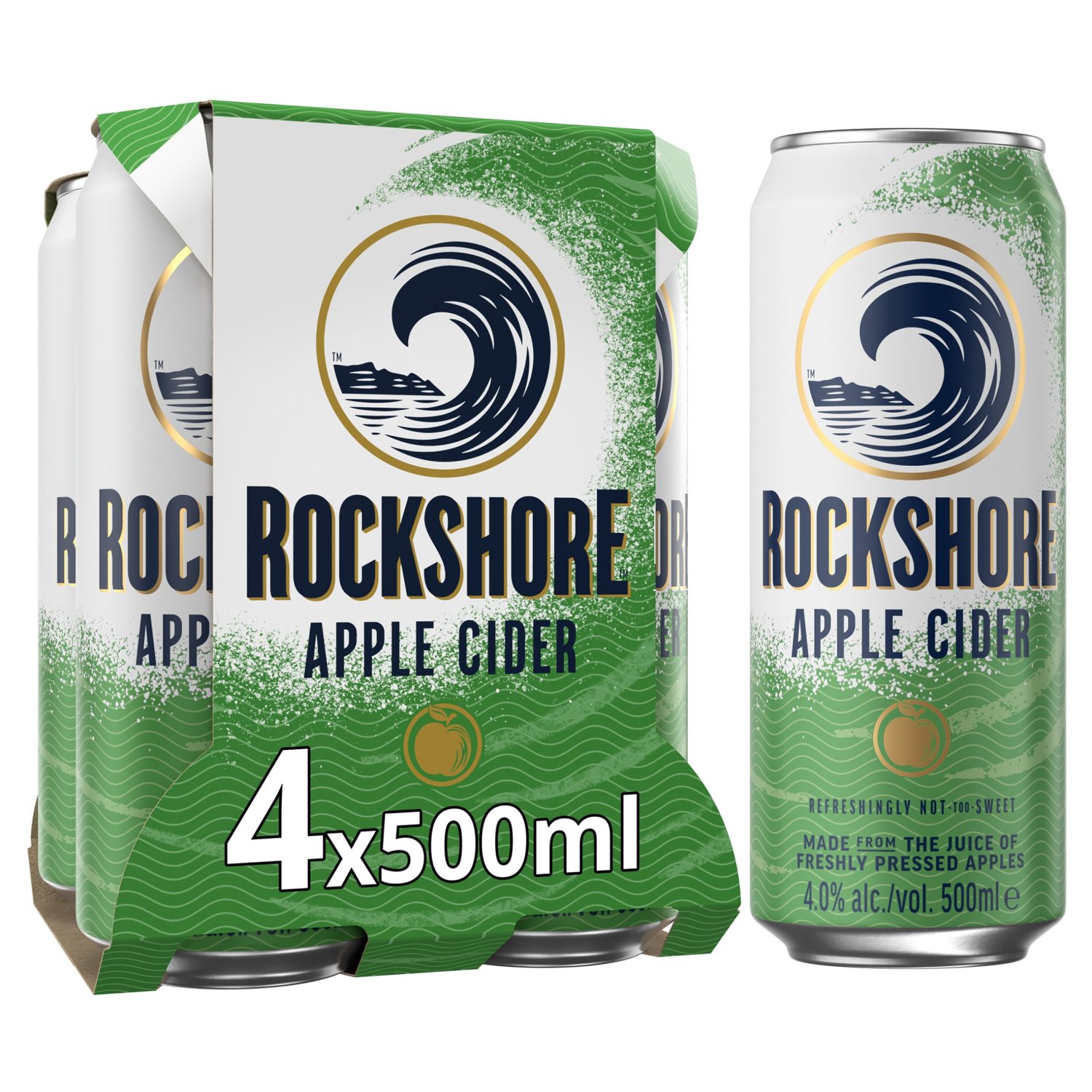 Rockshore Apple Cider Can 4 Pack (500 ml)