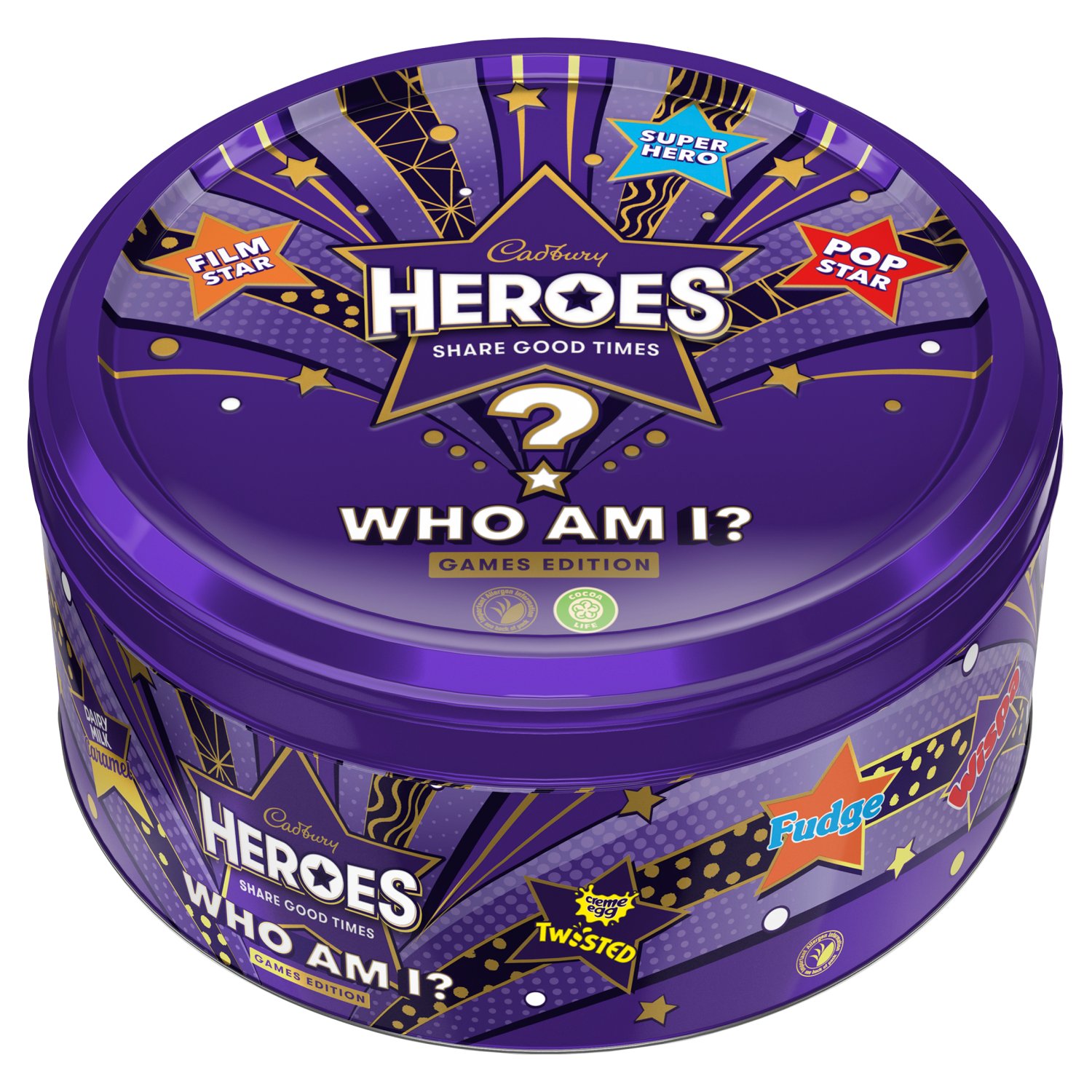 Cadbury Heroes Games Edition Tin  (750 g)