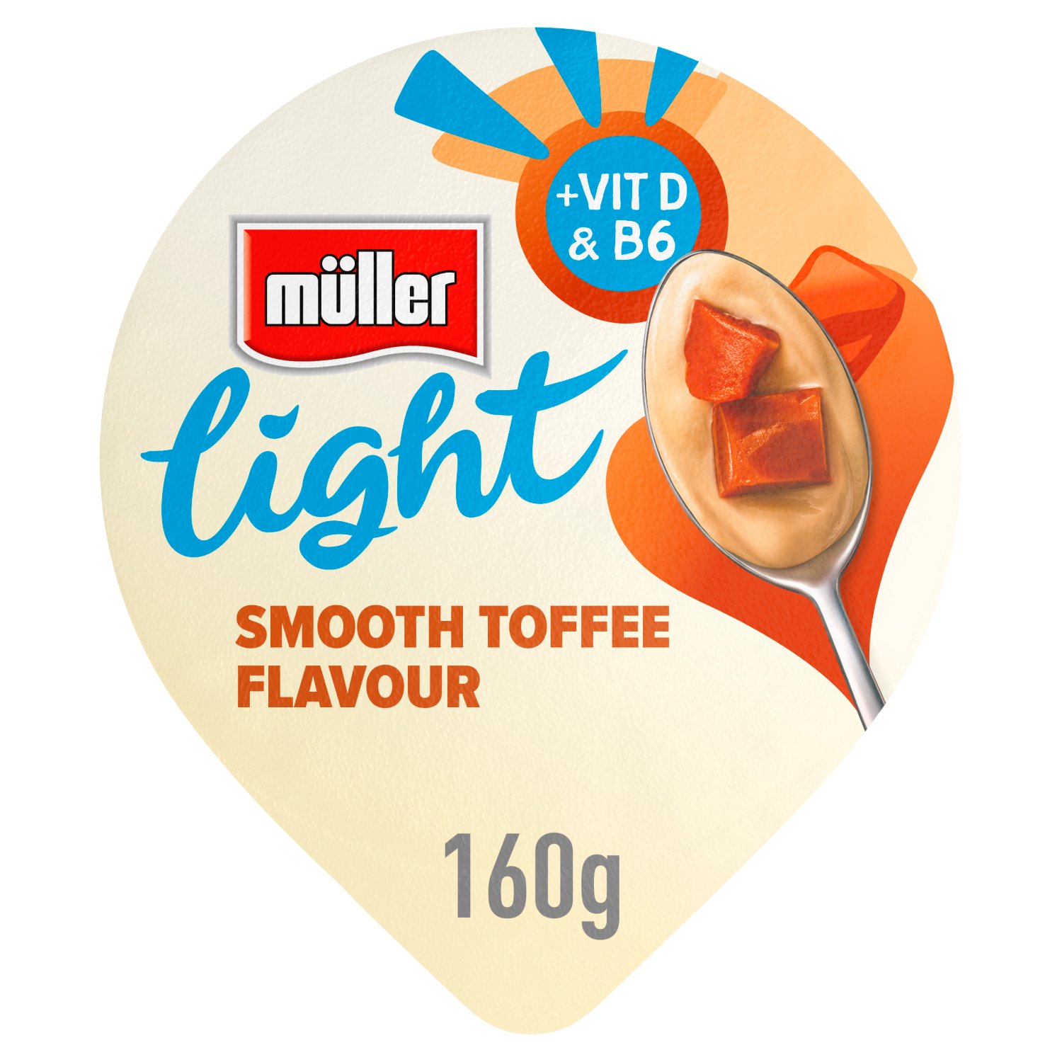 Muller Light Toffee Yogurt (160 g)