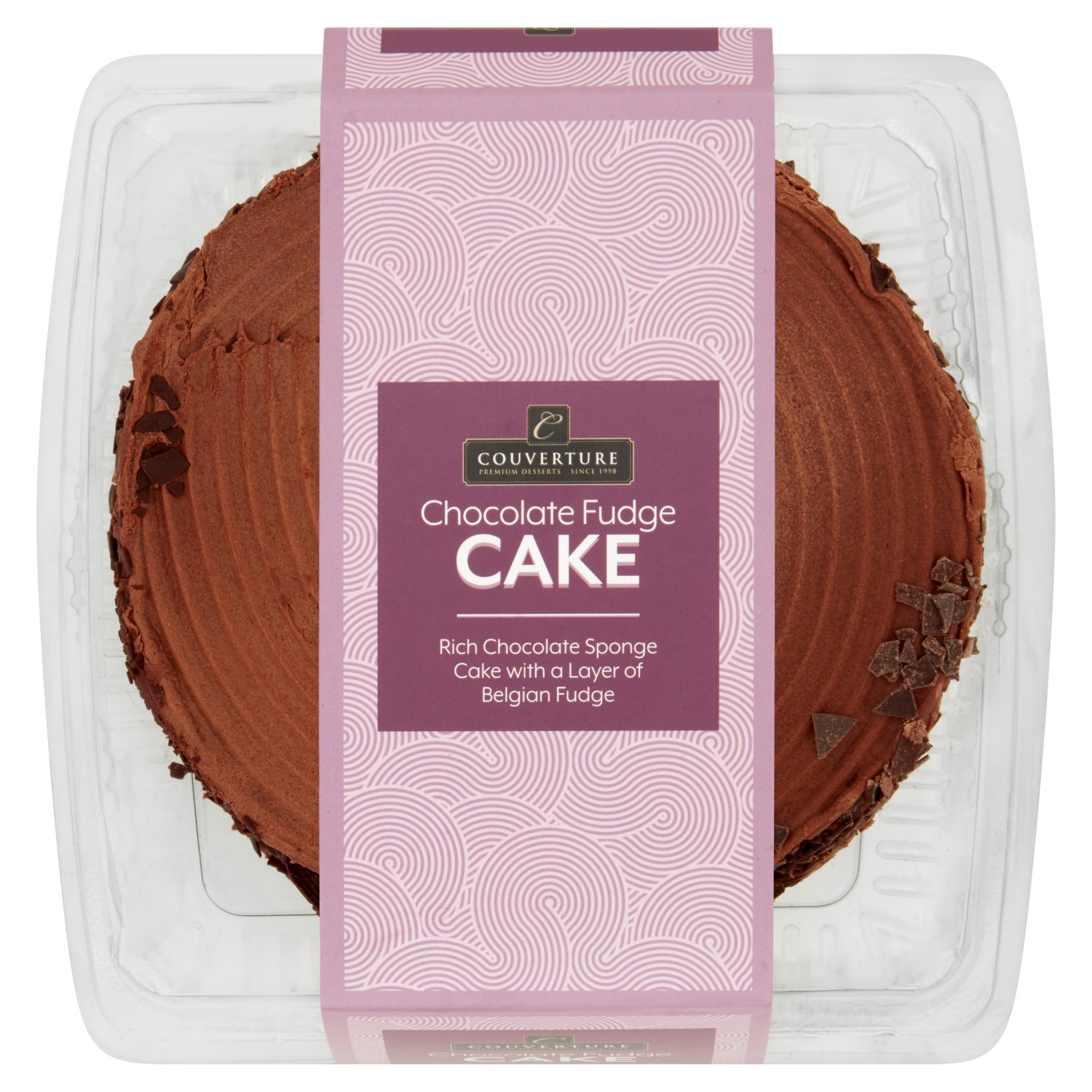 Couverture Chocolate Fudge Cake (680 g)