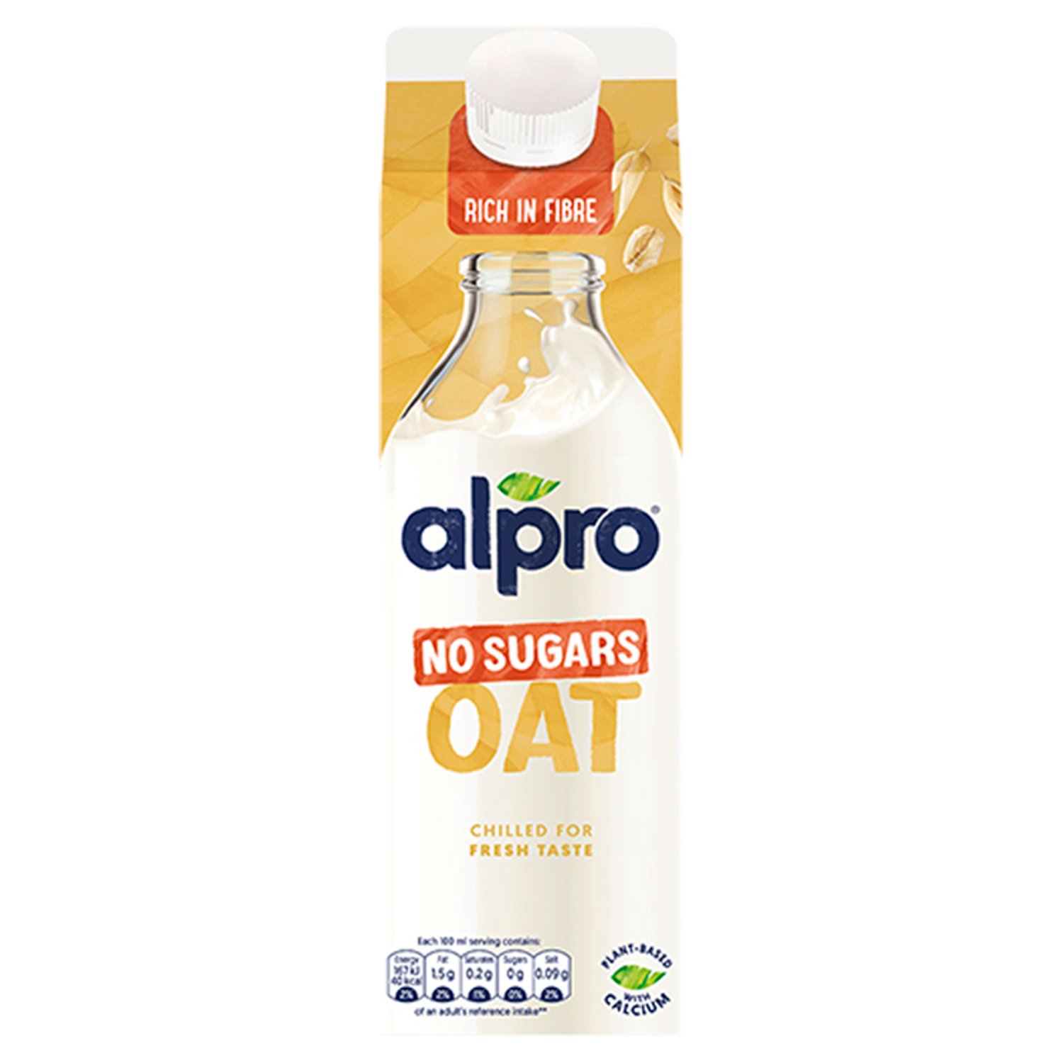 Alpro No Sugars Oat Drink (1 L)