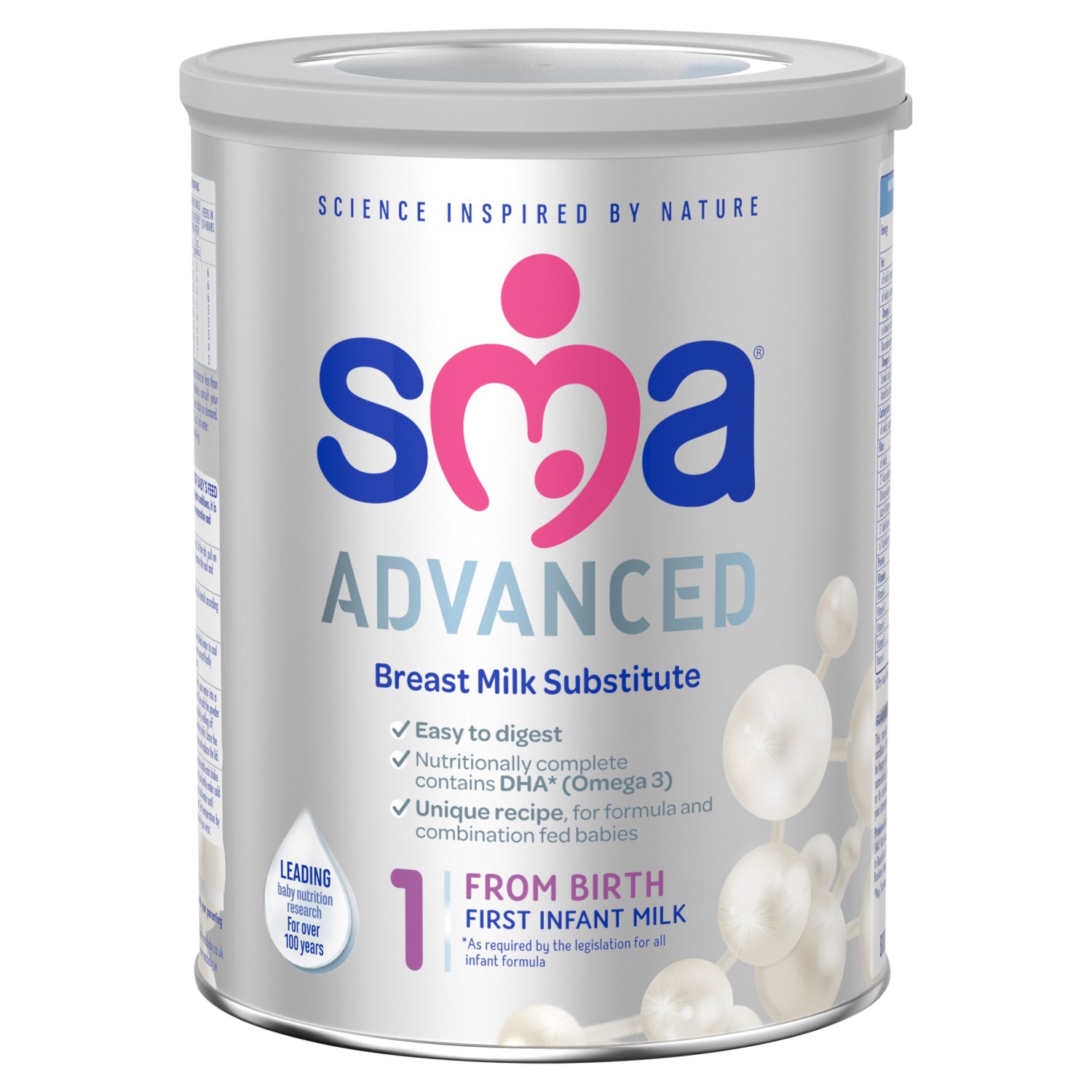 SMA SMA Advanced First Infant Mild Formula From Birth (800 g), 0.8 Kilogram 