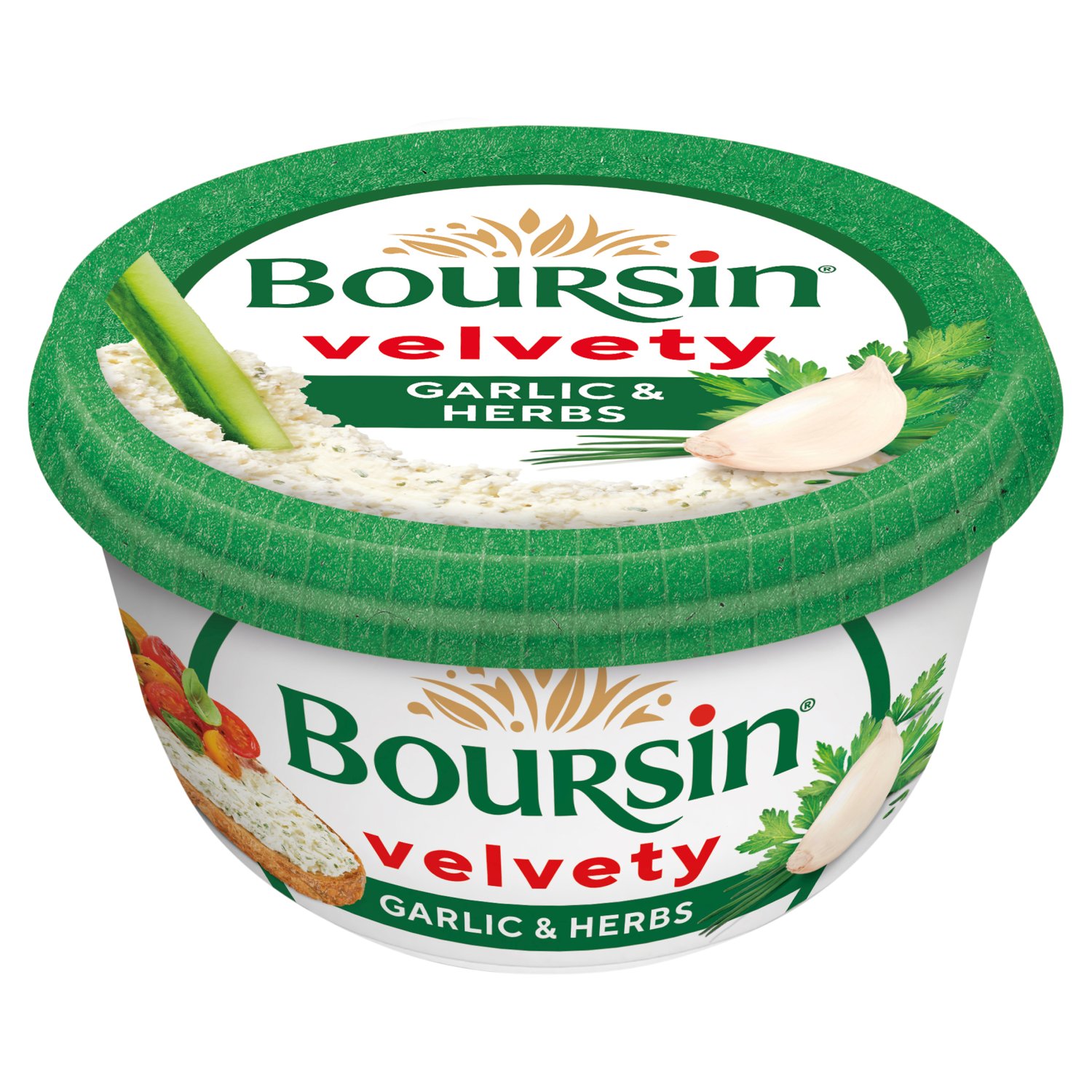 Boursin Velvety Garlic & Herbs (125 g)