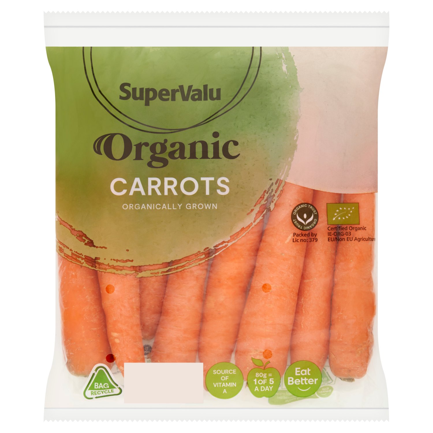 SuperValu Organic Carrots (750 g)