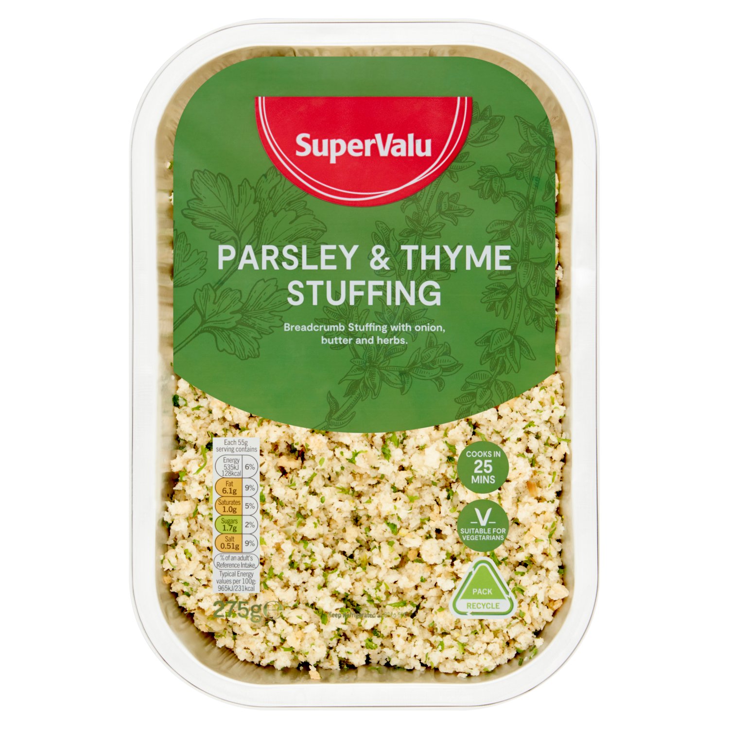 SuperValu Parsley & Thyme Stuffing (275 g)