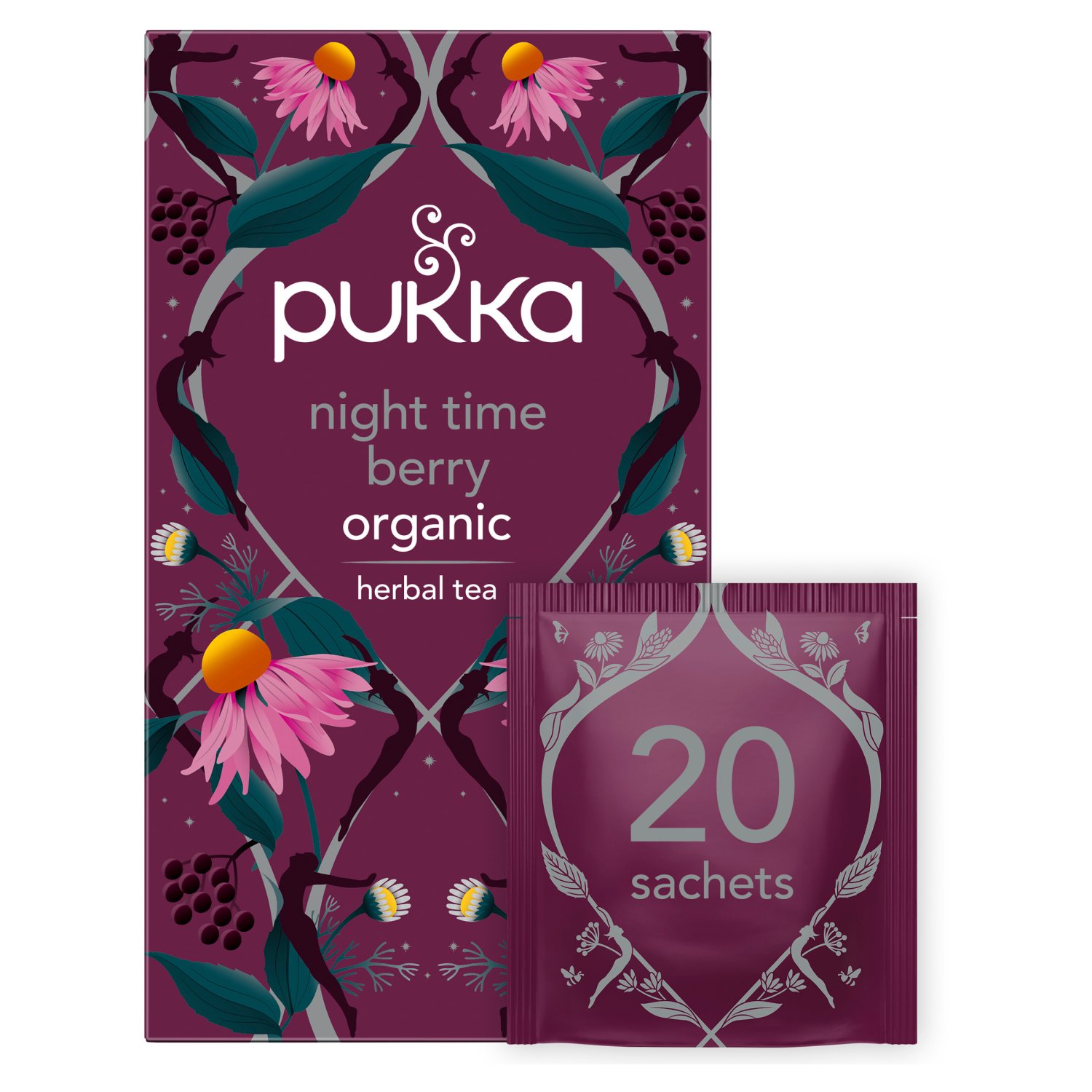 Pukka Organic Herbal Tea Night Time Berry (36 g)