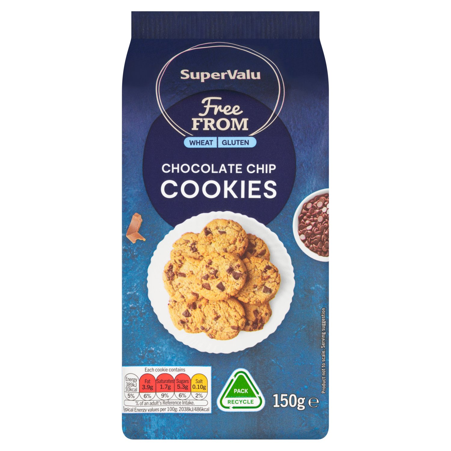 SuperValu Free From Choc Chip Cookies (150 g)