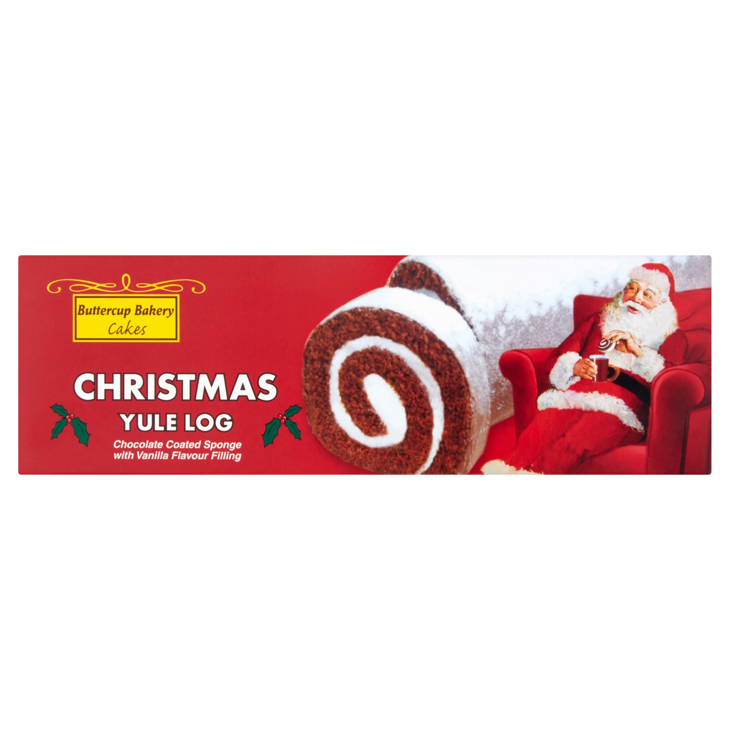 Buttercup Bakery Cakes Christmas Yule Log (250 g)