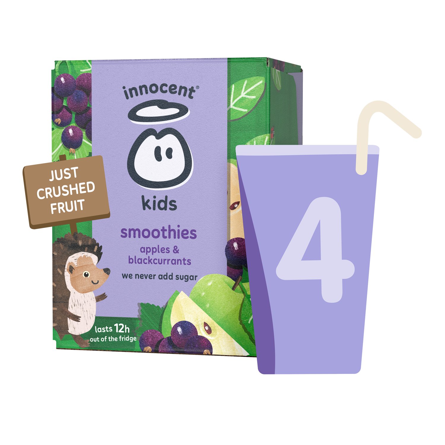 Innocent Apple And Blackcurrant Kids (600 ml)